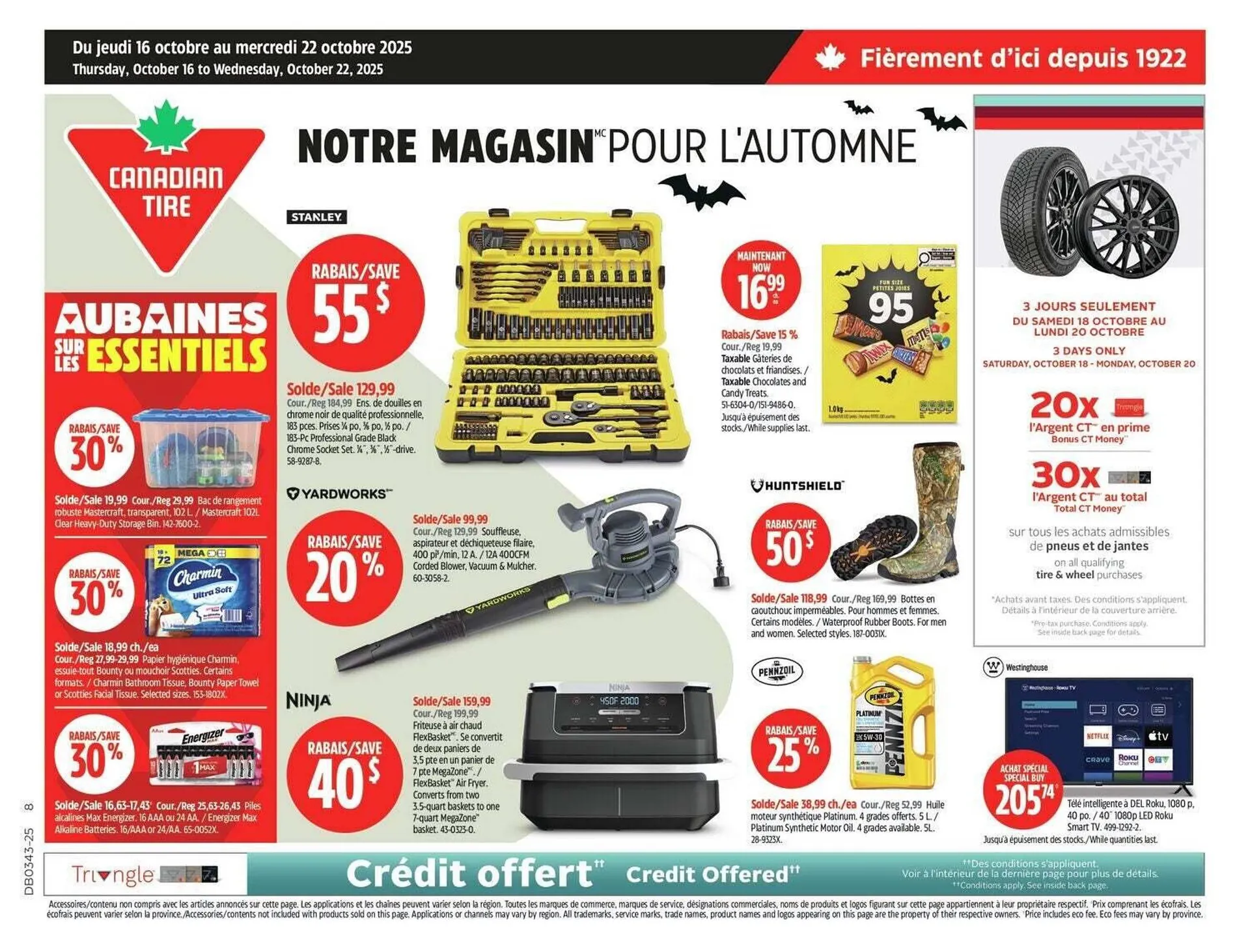 Canadian Tire flyer from October 14 to October 20 2025 - flyer page 4