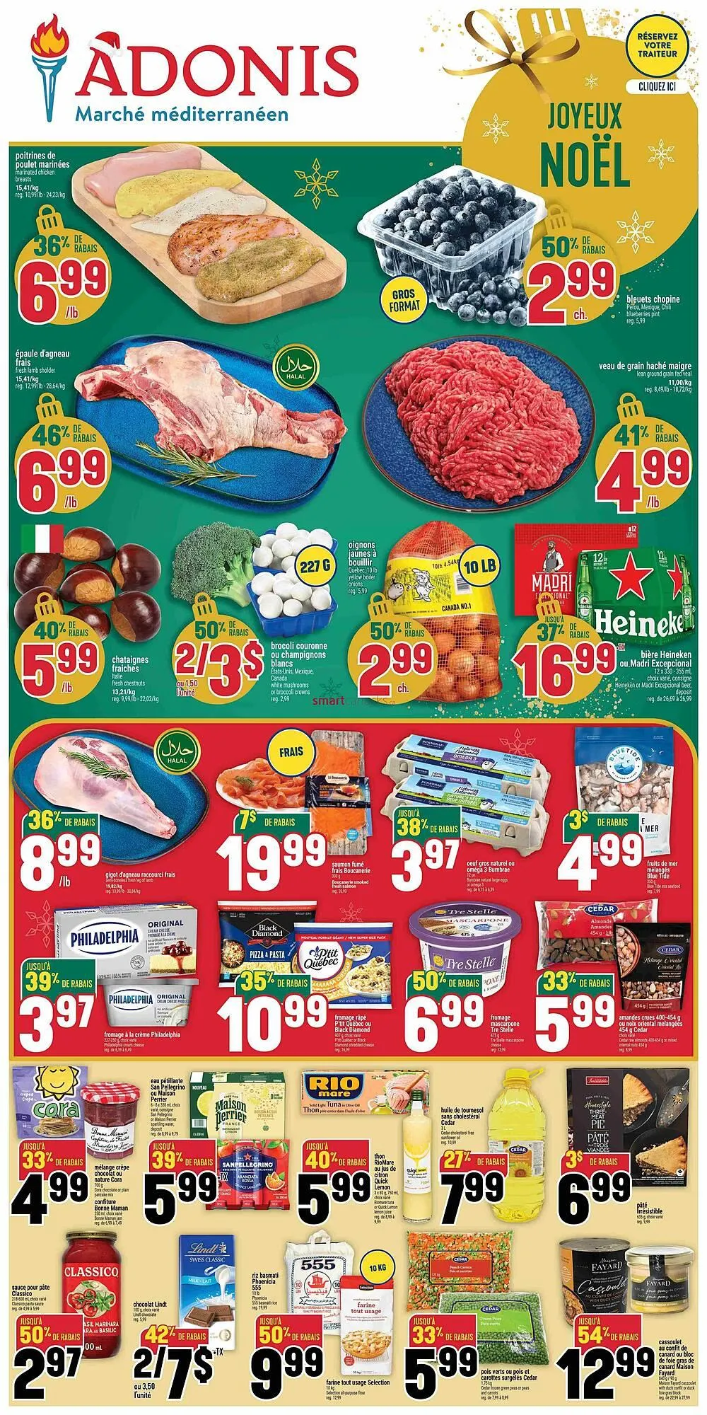 Marché Adonis flyer from December 11 to December 17 2025 - flyer page 1