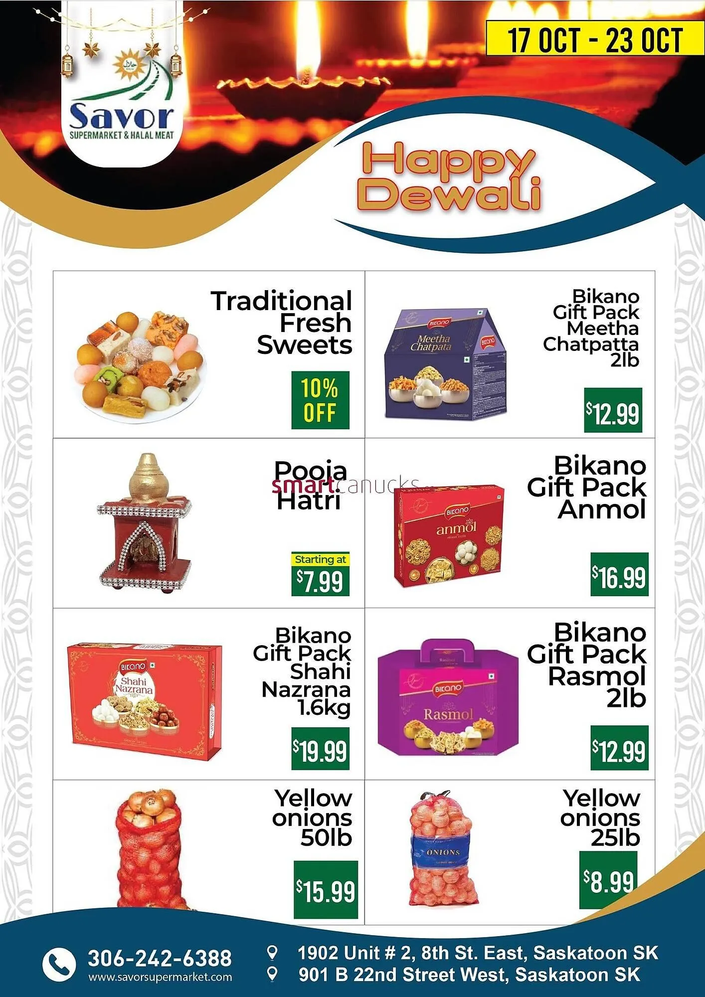 Savor Supermarket flyer from October 17 to October 23 2025 - flyer page 1