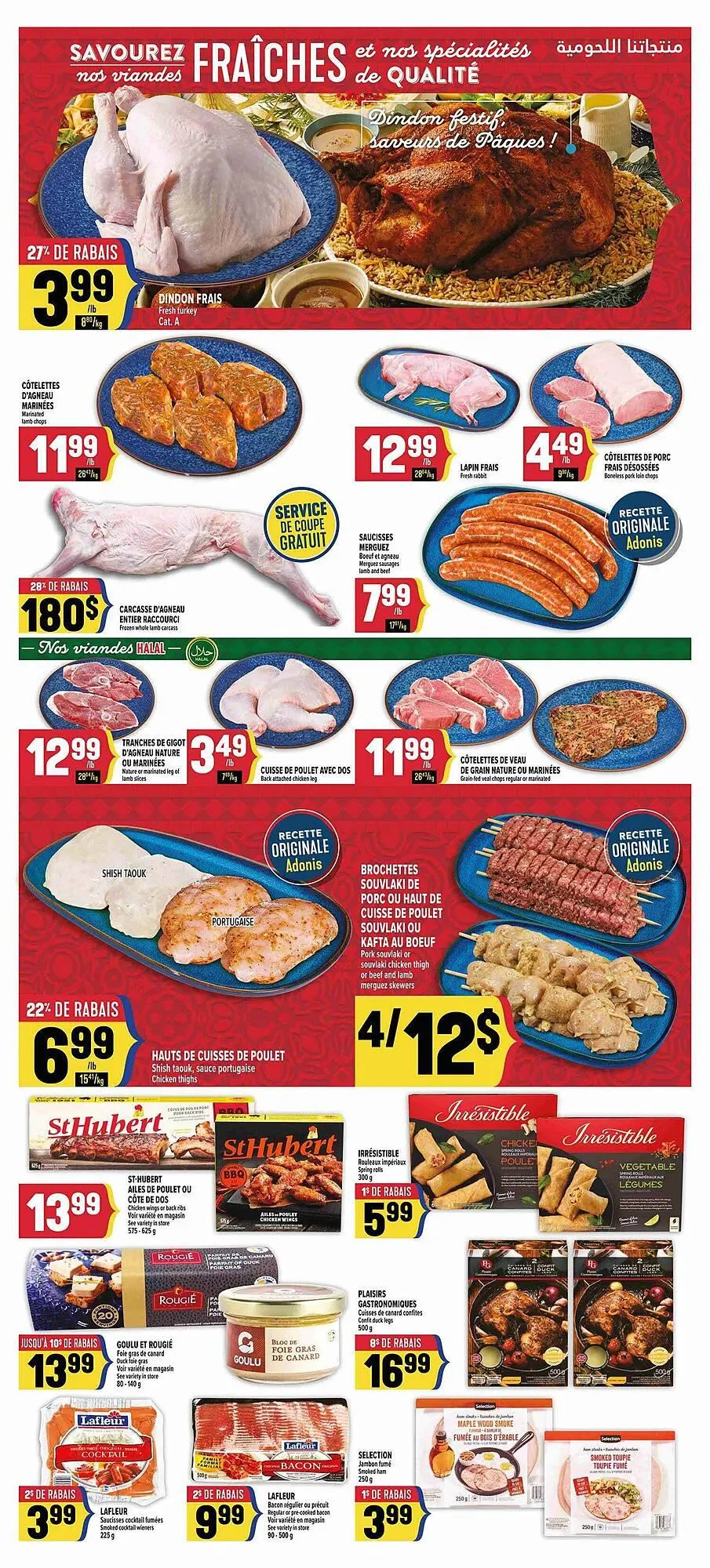 Marché Adonis flyer from April 16 to April 30 2025 - flyer page 4