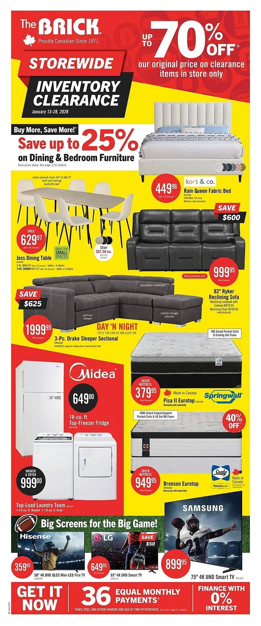 The Brick flyer from January 16 to January 19 2026 - flyer page 3