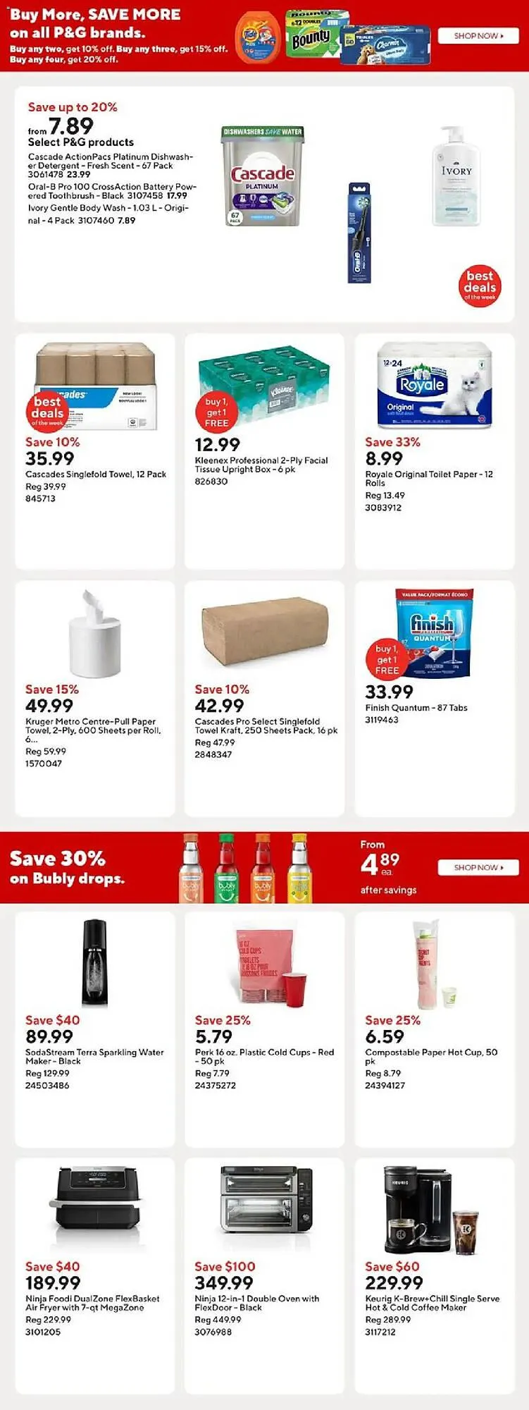 Staples flyer from October 24 to October 31 2025 - flyer page 14