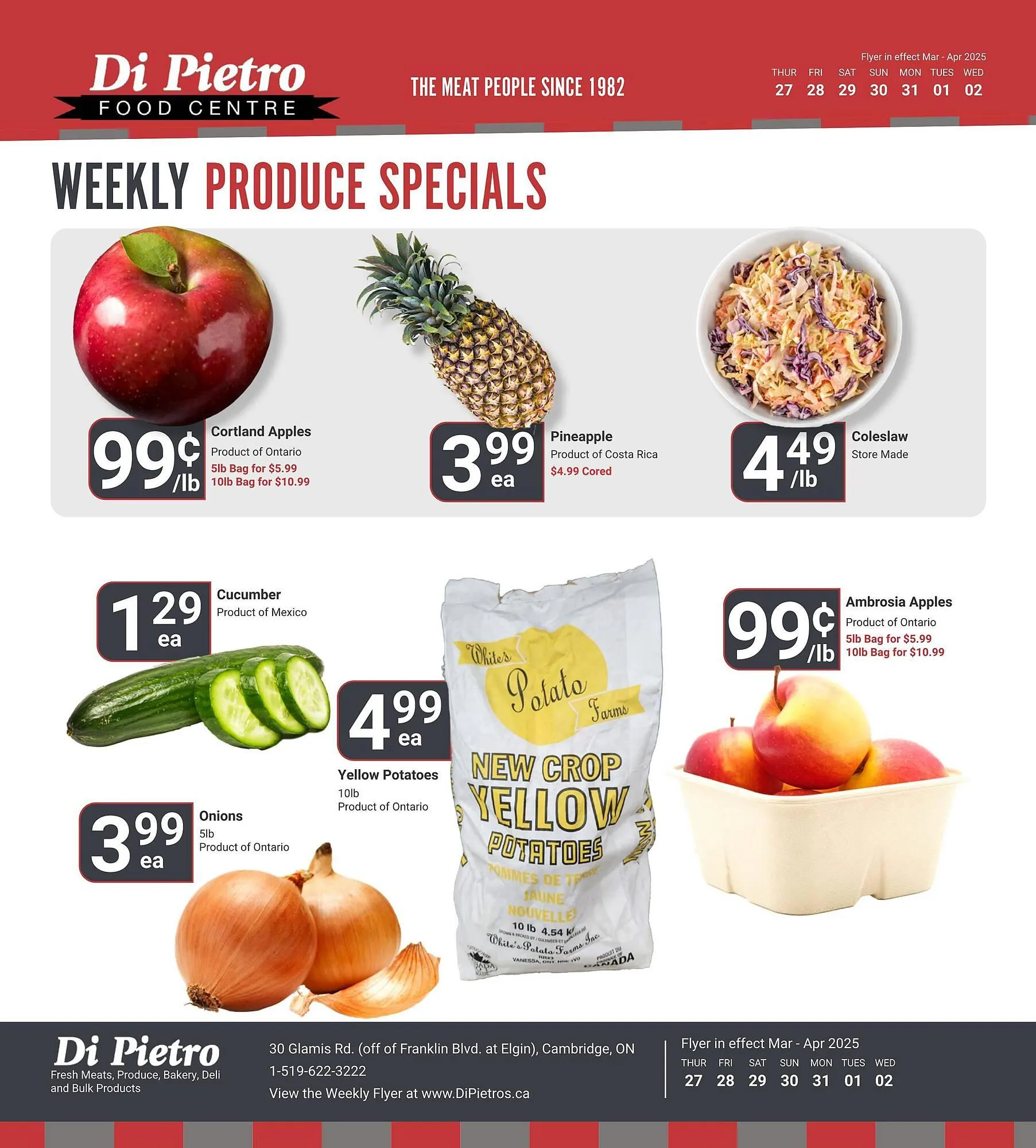 Di Pietro flyer from March 27 to April 3 2025 - flyer page 6