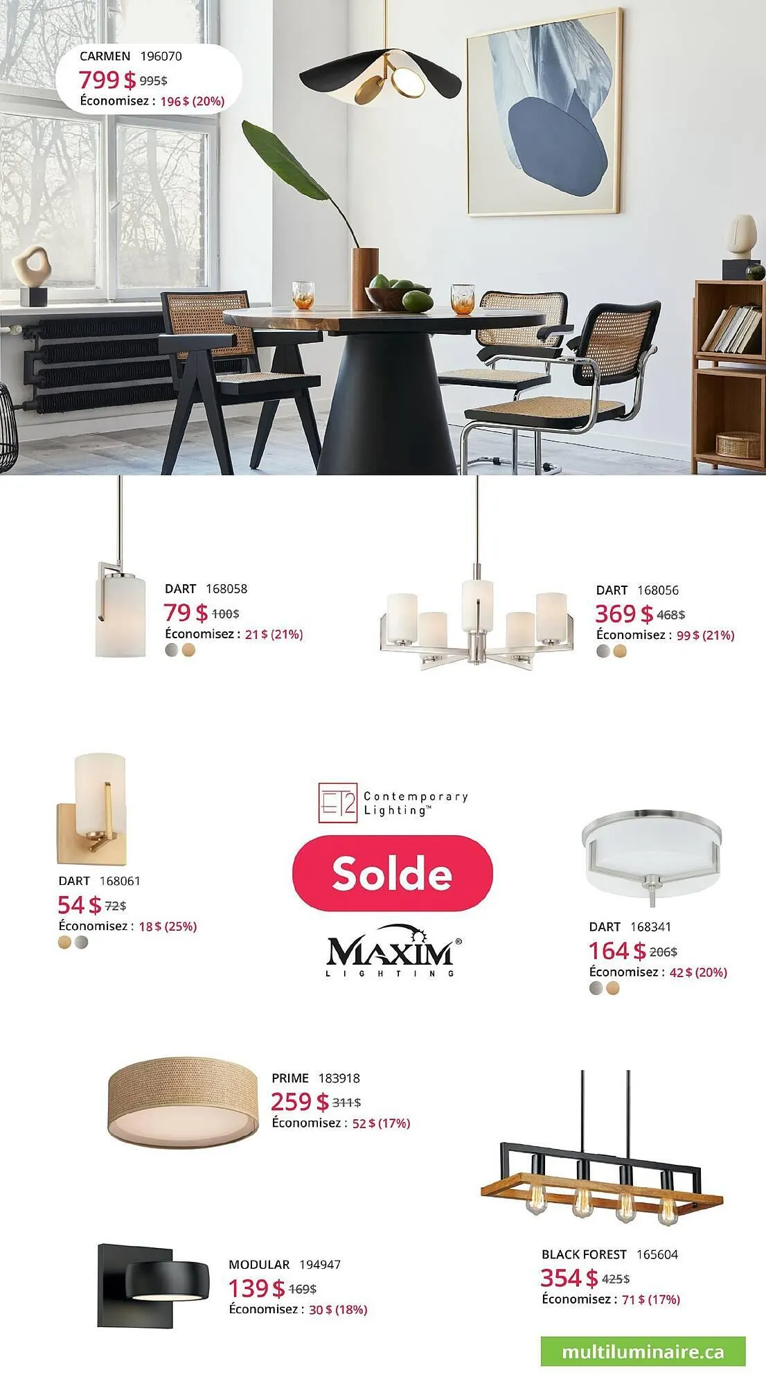 Multi Luminaire flyer from August 12 to January 6 2026 - flyer page 35