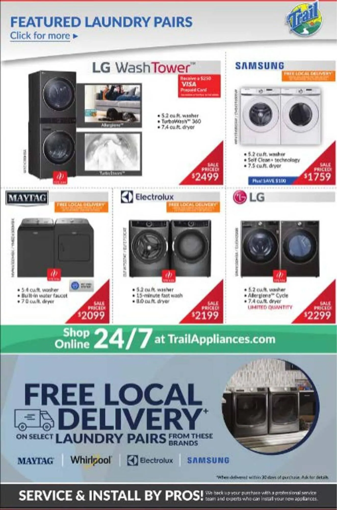 Trail Appliances flyer from September 11 to September 17 2025 - flyer page 6