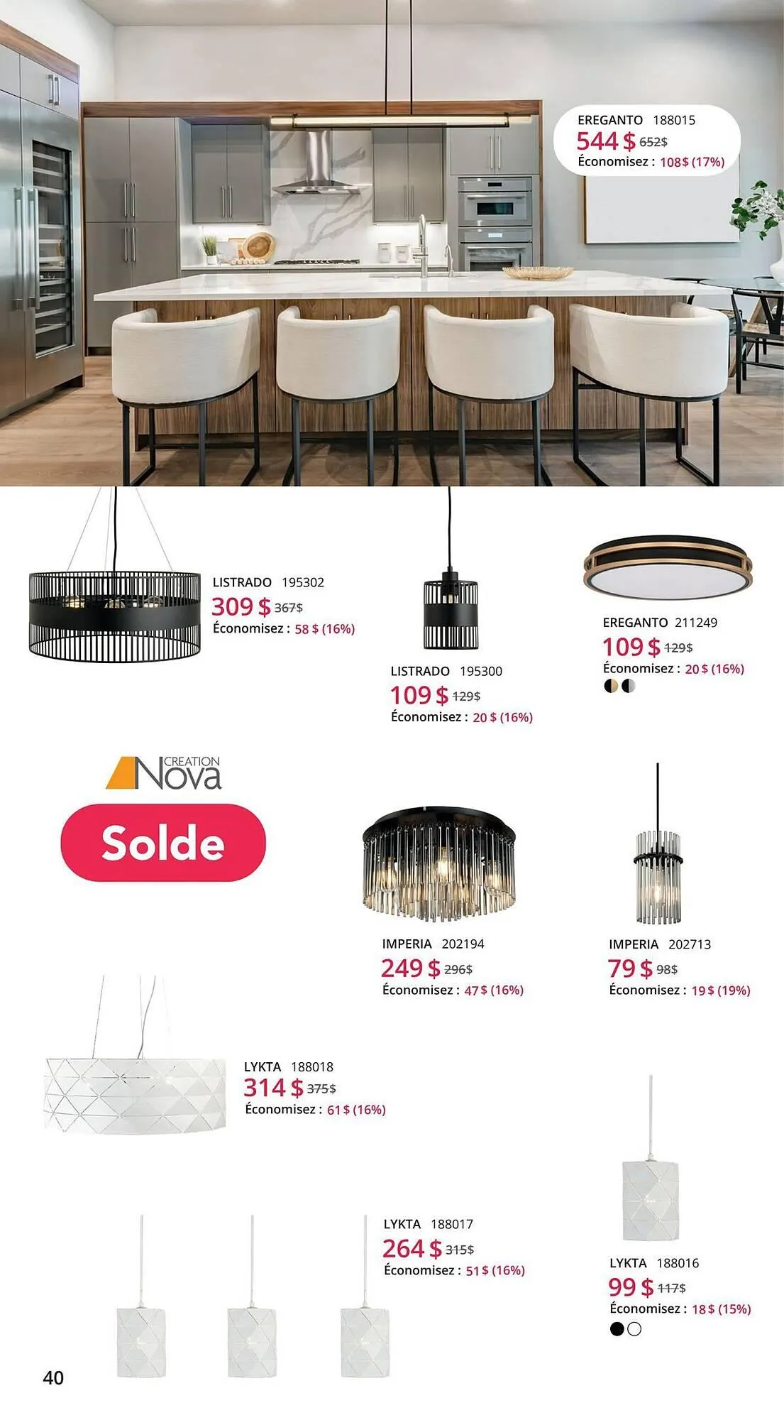 Multi Luminaire catalogue from February 23 to June 30 2026 - flyer page 40