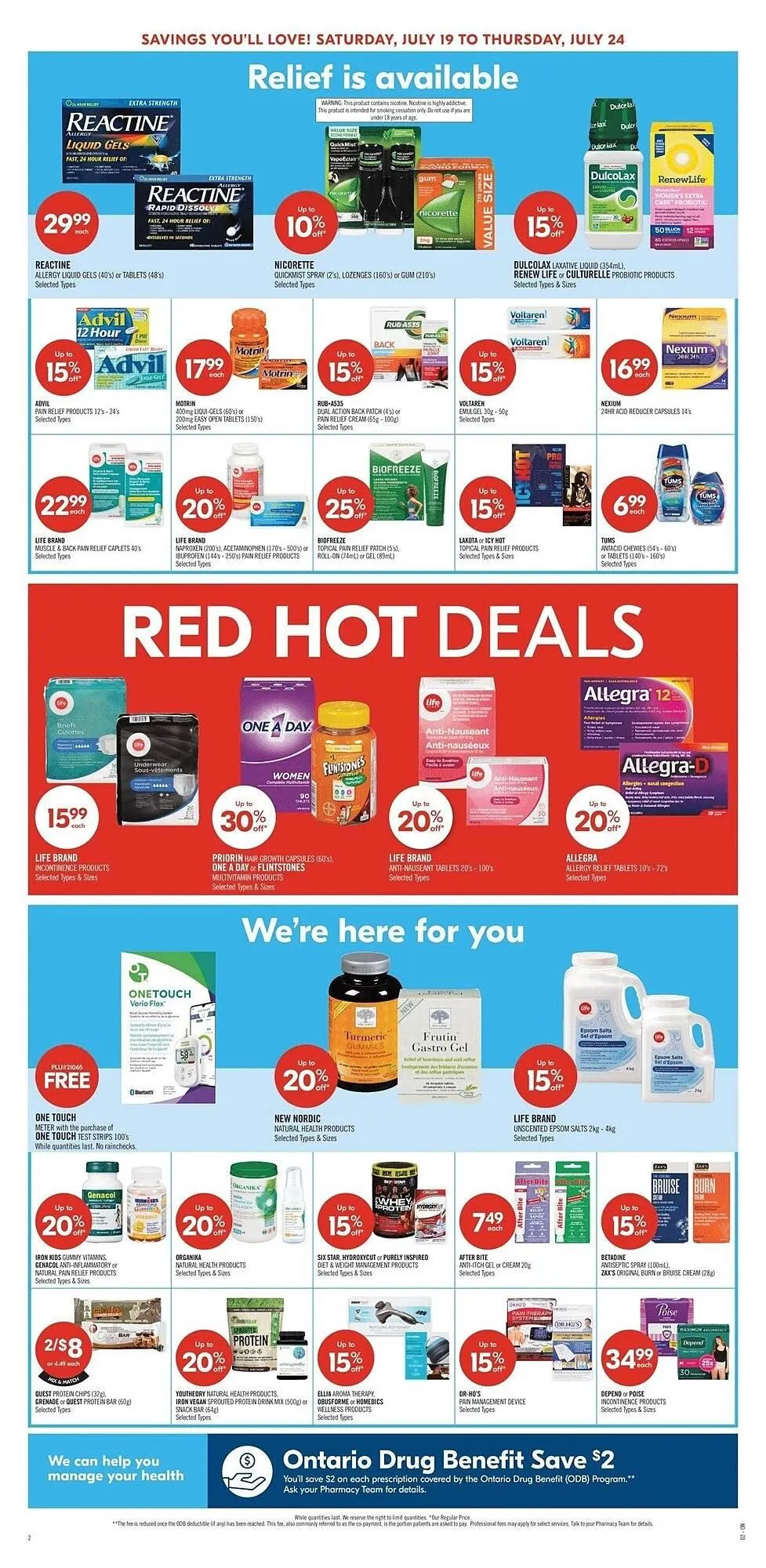 Shoppers Drug Mart flyer from July 17 to July 23 2025 - flyer page 6
