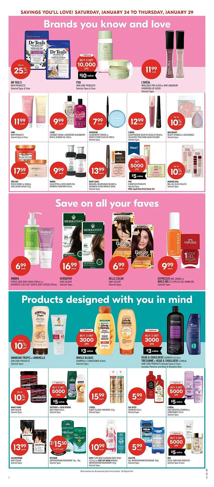 Shoppers Drug Mart flyer from January 24 to January 29 2026 - flyer page 17