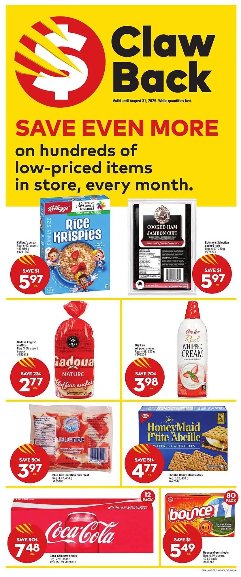 Giant Tiger flyer from August 8 to August 29 2025 - flyer page 6