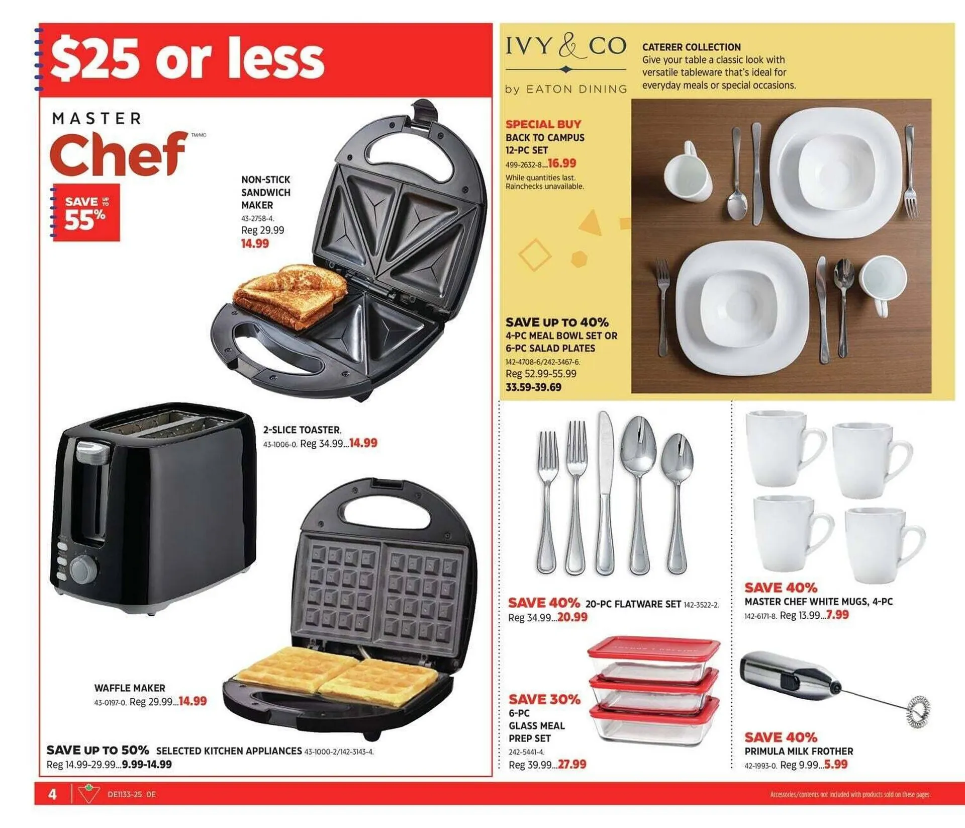 Canadian Tire flyer from August 8 to August 29 2025 - flyer page 4