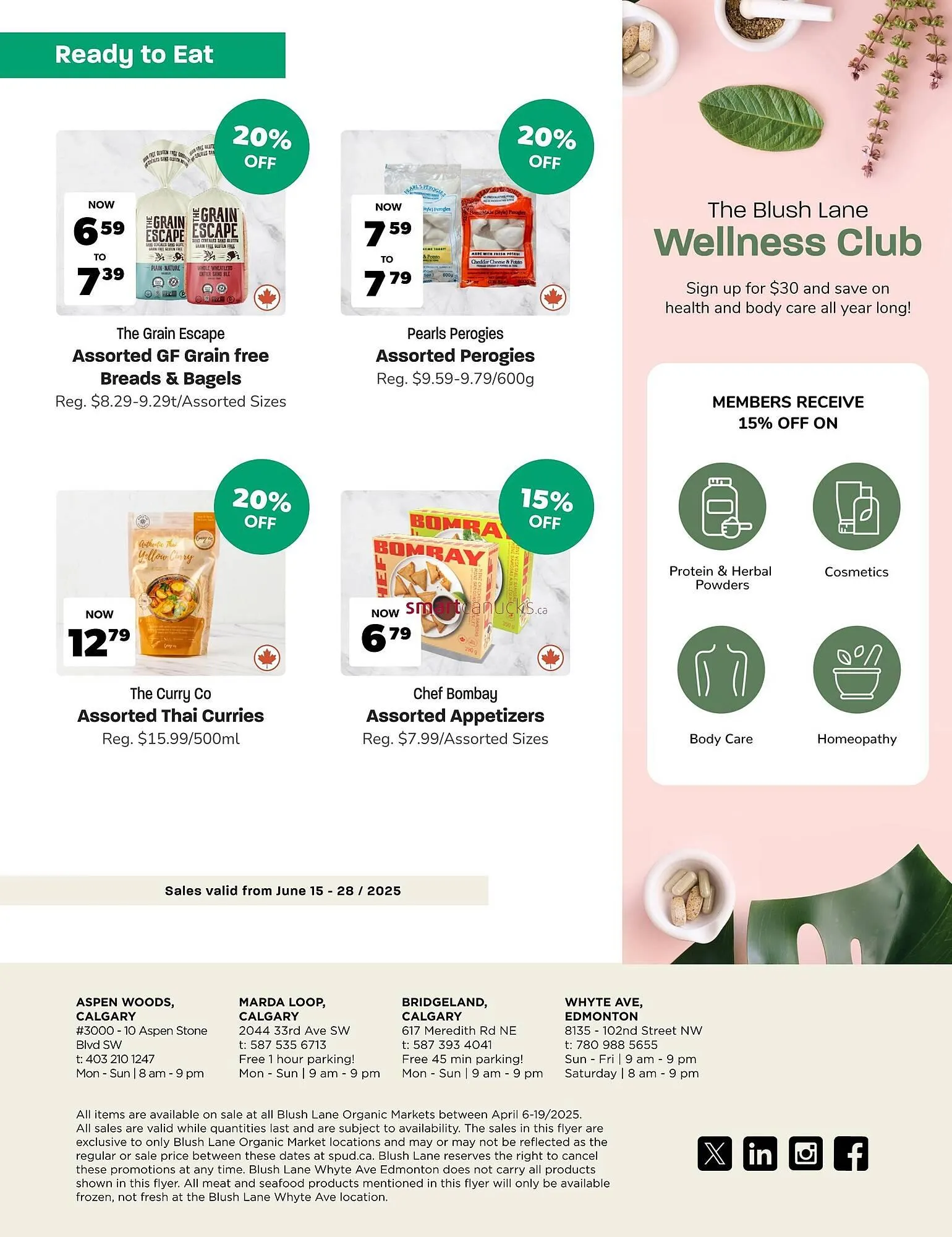 Blush Lane Organics flyer from June 15 to June 28 2025 - flyer page 9