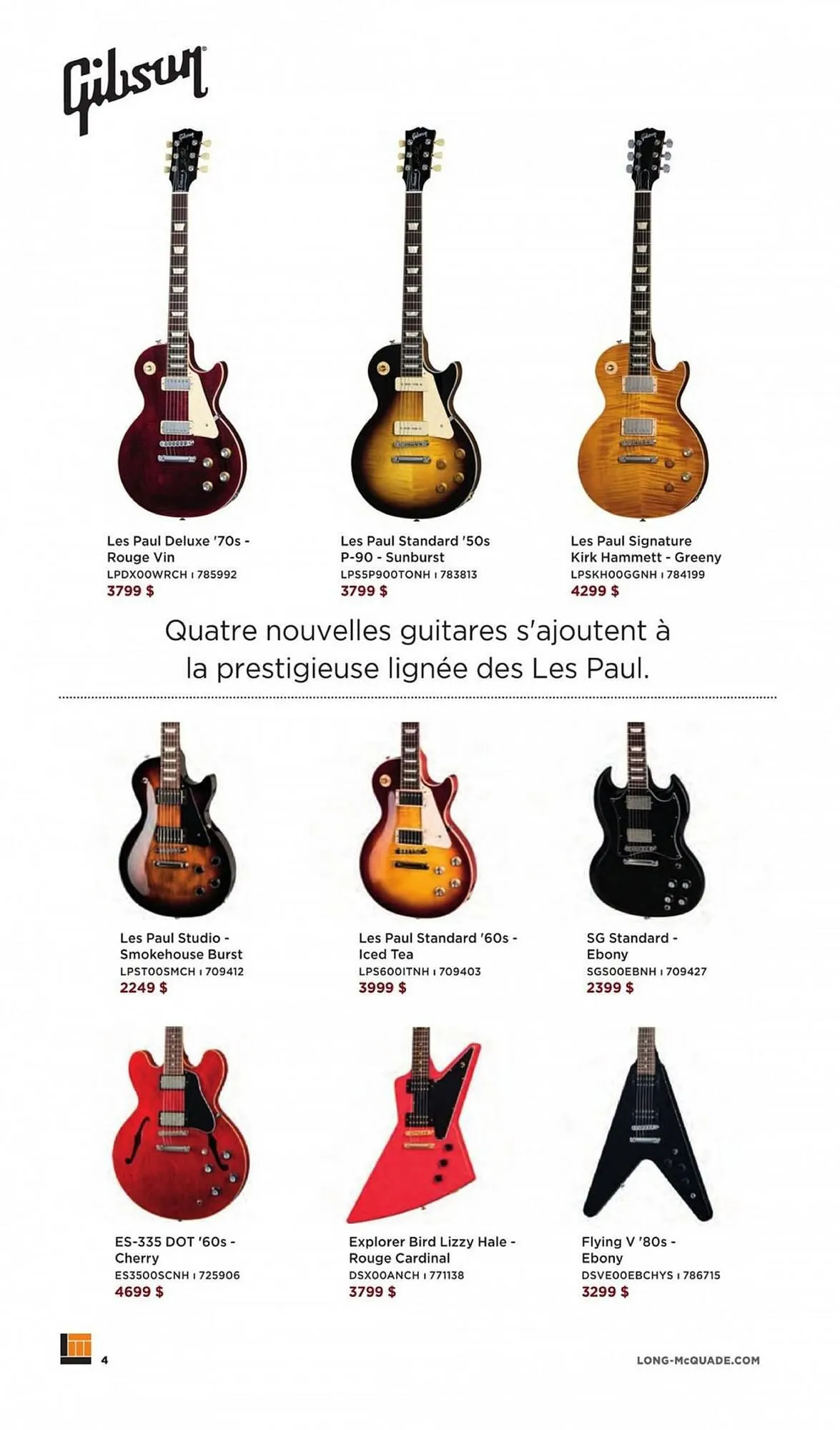 Long & McQuade flyer from November 3 to July 1 2024 - flyer page 4