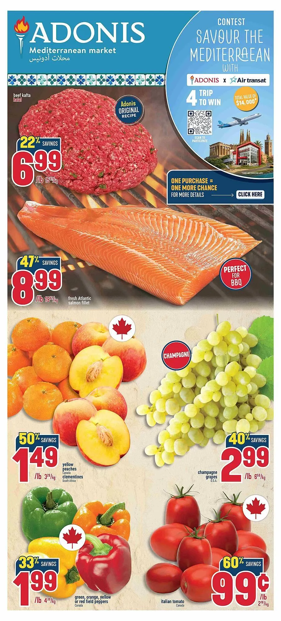 Marché Adonis flyer from September 3 to September 10 2025 - flyer page 1