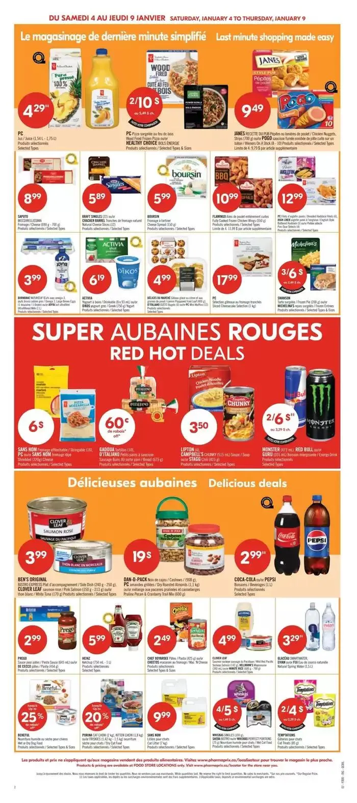 Our best offers for you from January 4 to January 9 2025 - flyer page 22