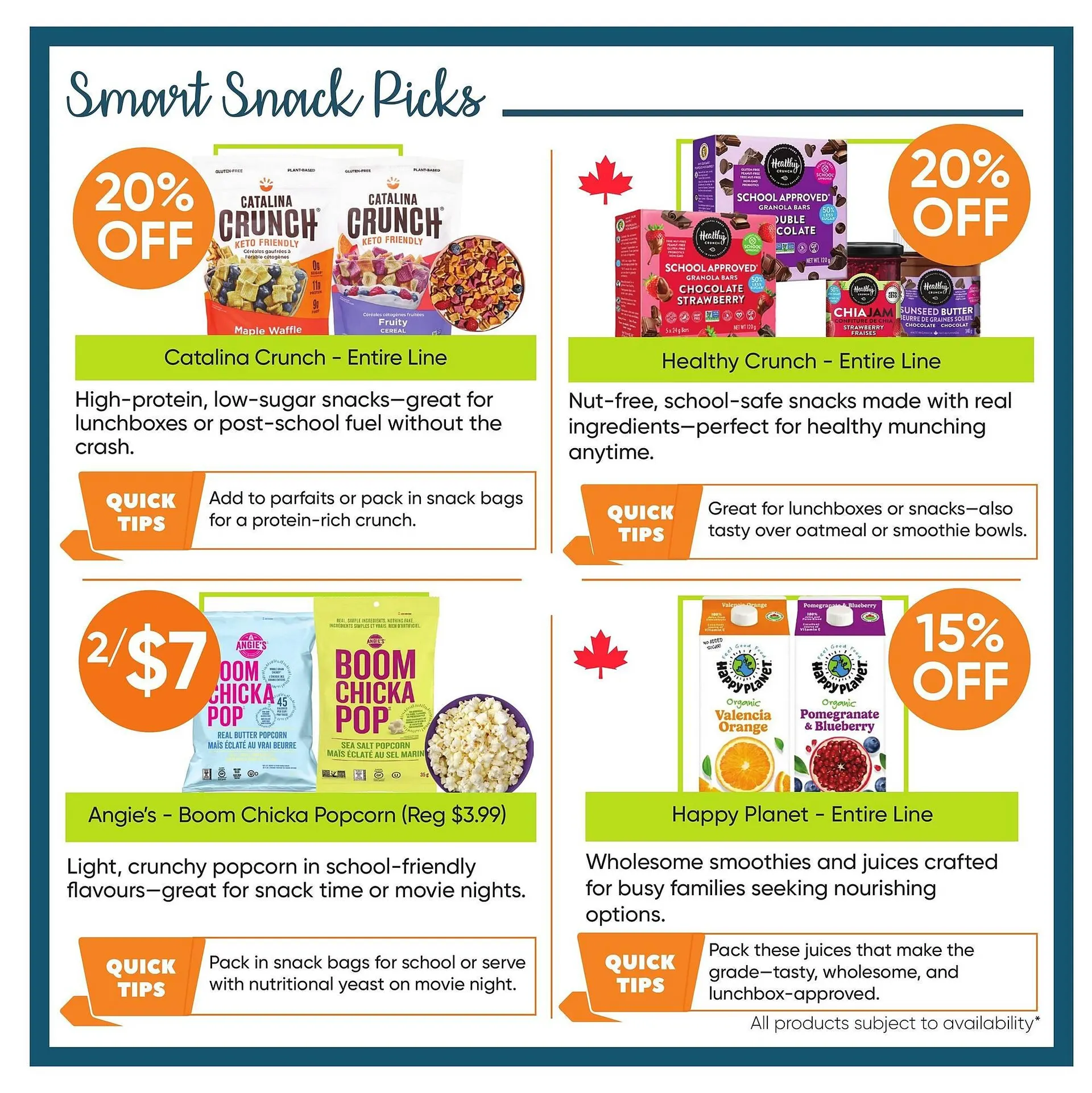 Healthy Planet flyer from August 7 to September 3 2025 - flyer page 5