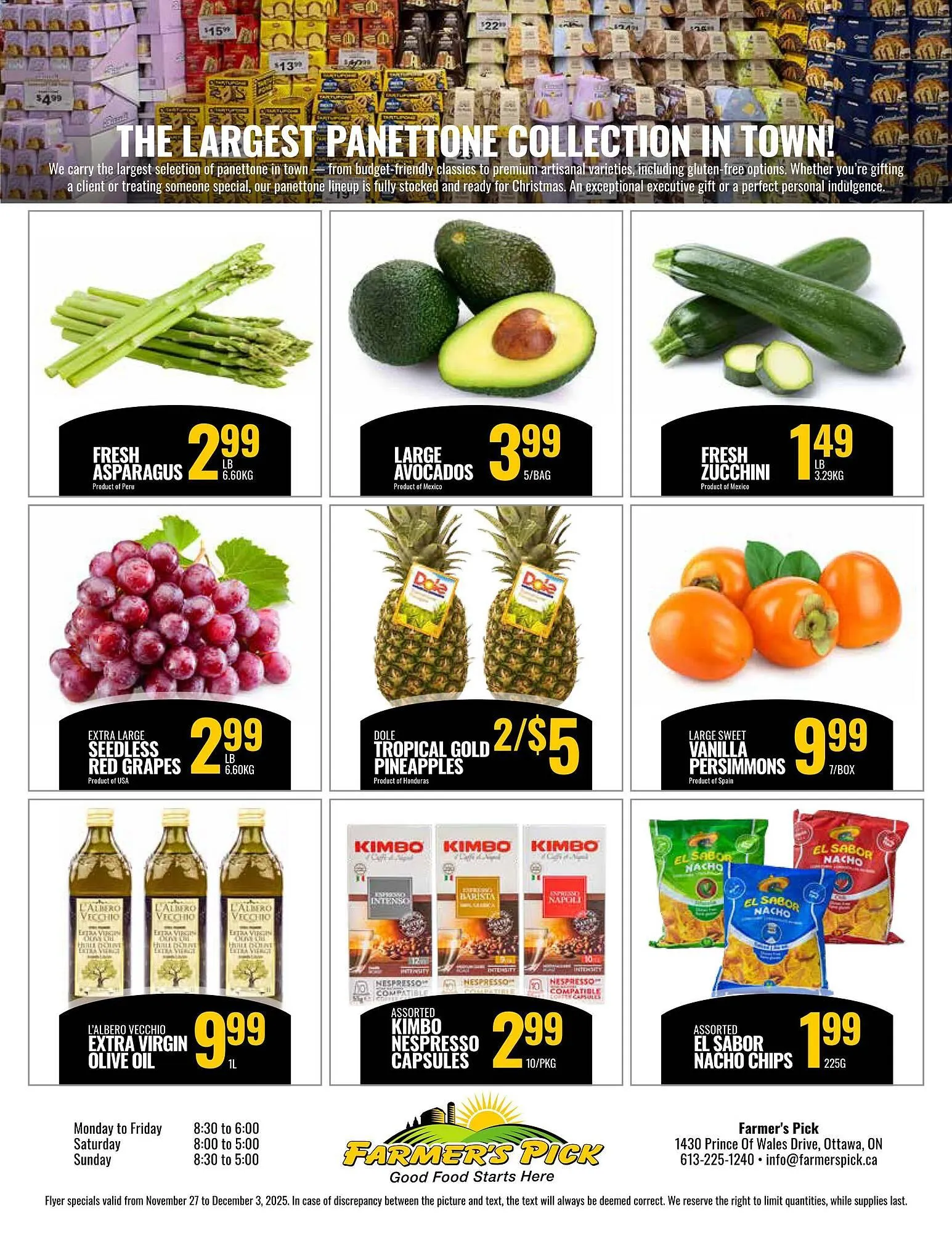 Farmer's Pick flyer from November 27 to December 3 2025 - flyer page 2