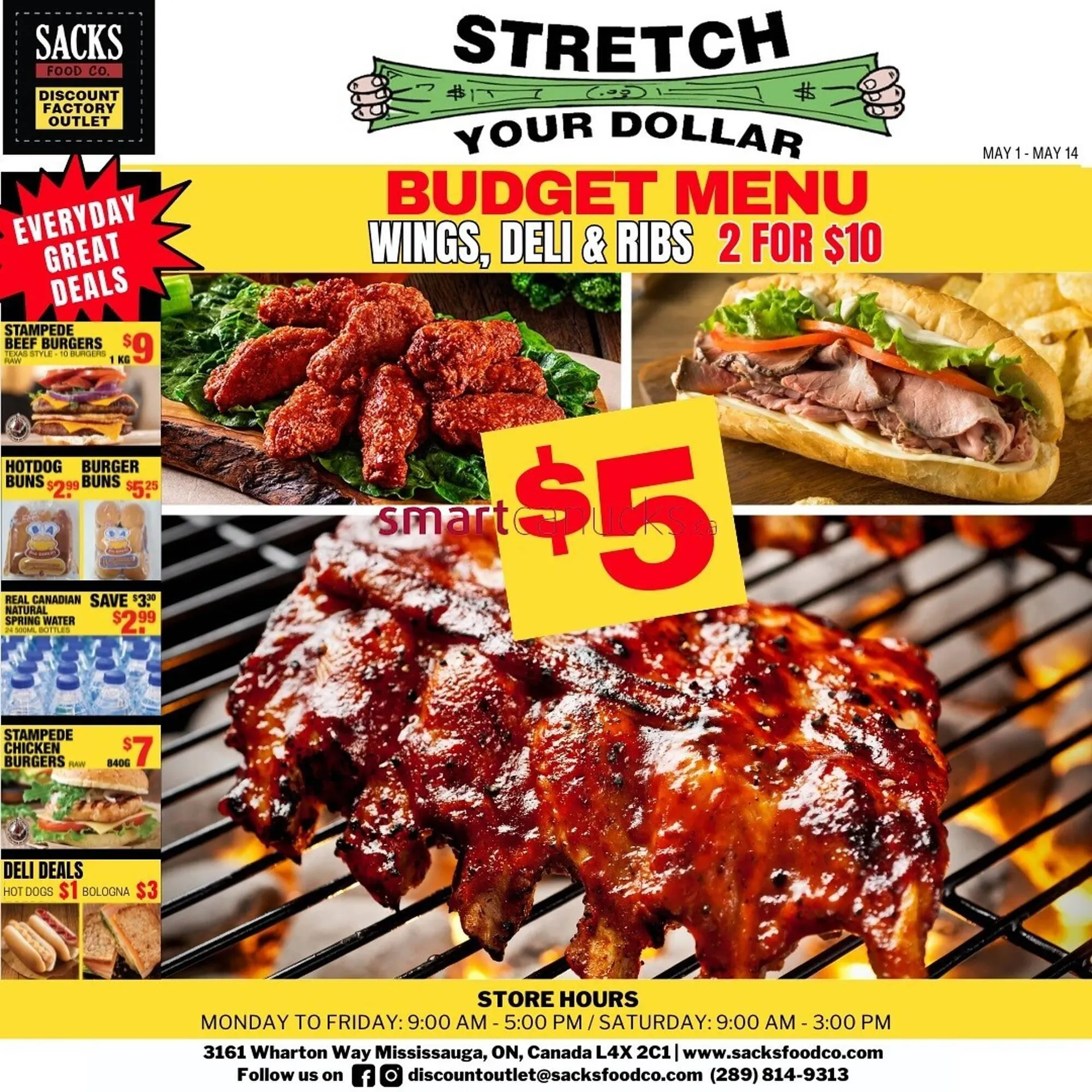 Sacks Food Co. flyer - 1