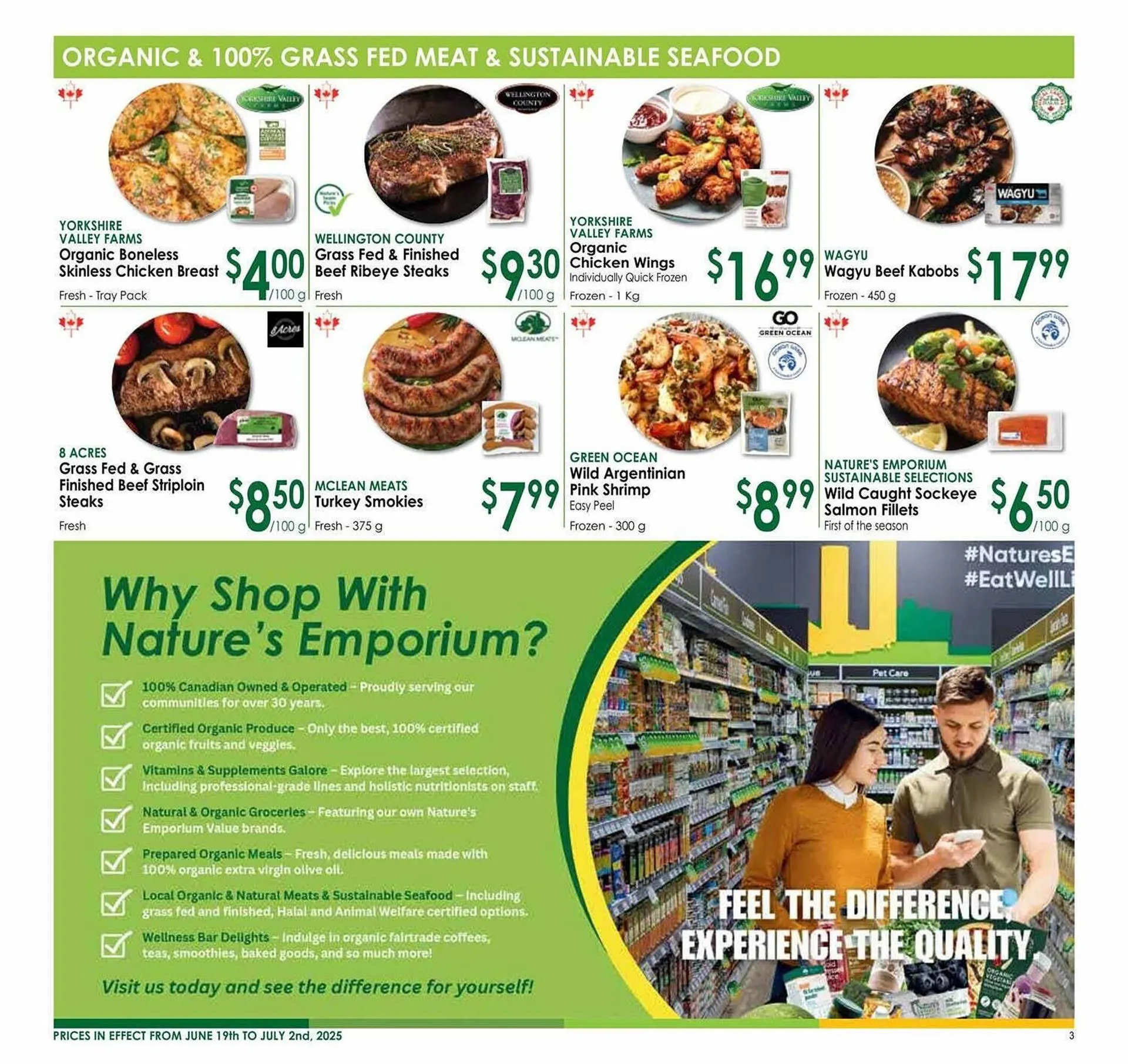 Nature's Emporium flyer from June 20 to June 27 2025 - flyer page 3
