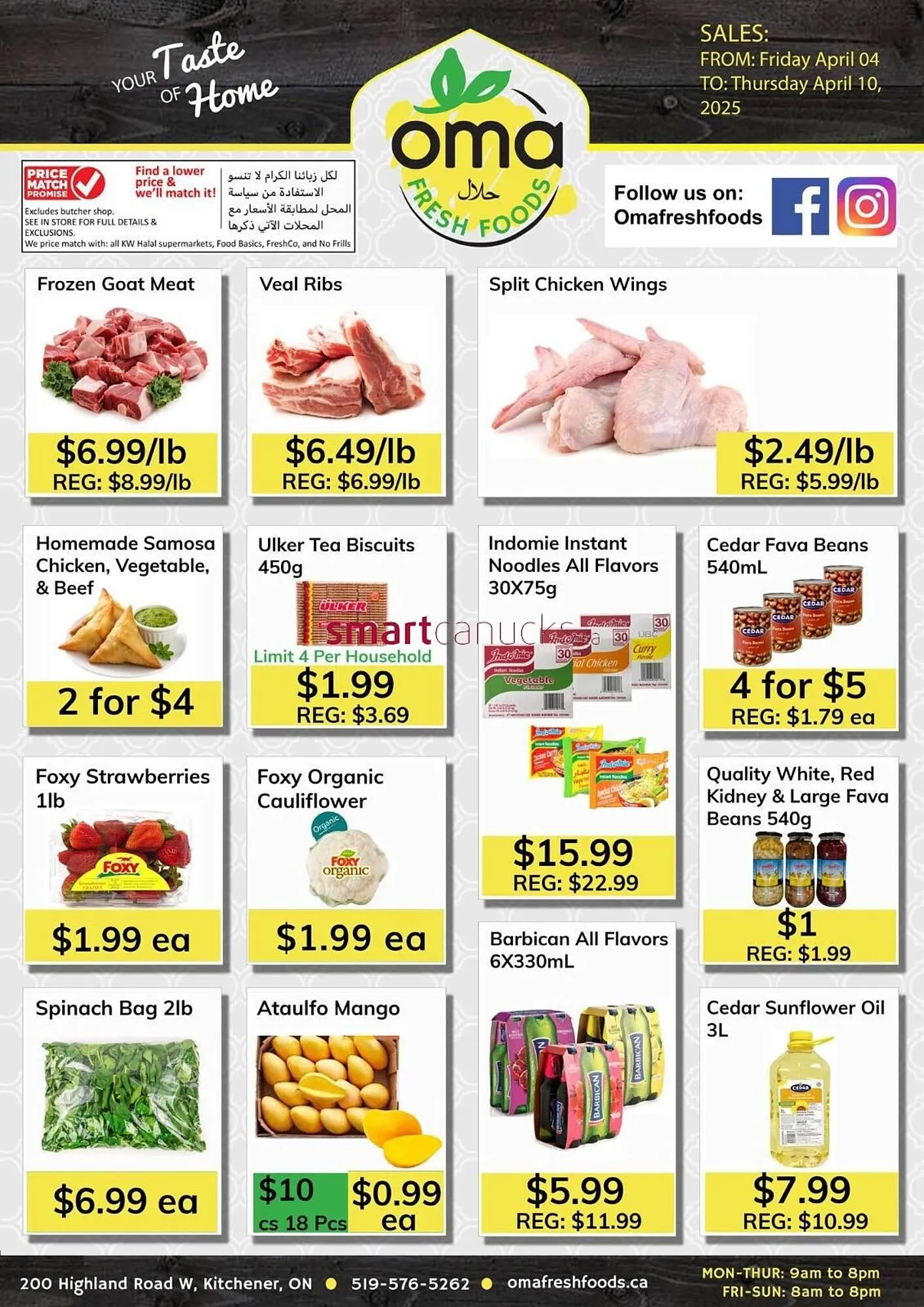 Oma Fresh Foods flyer - 1