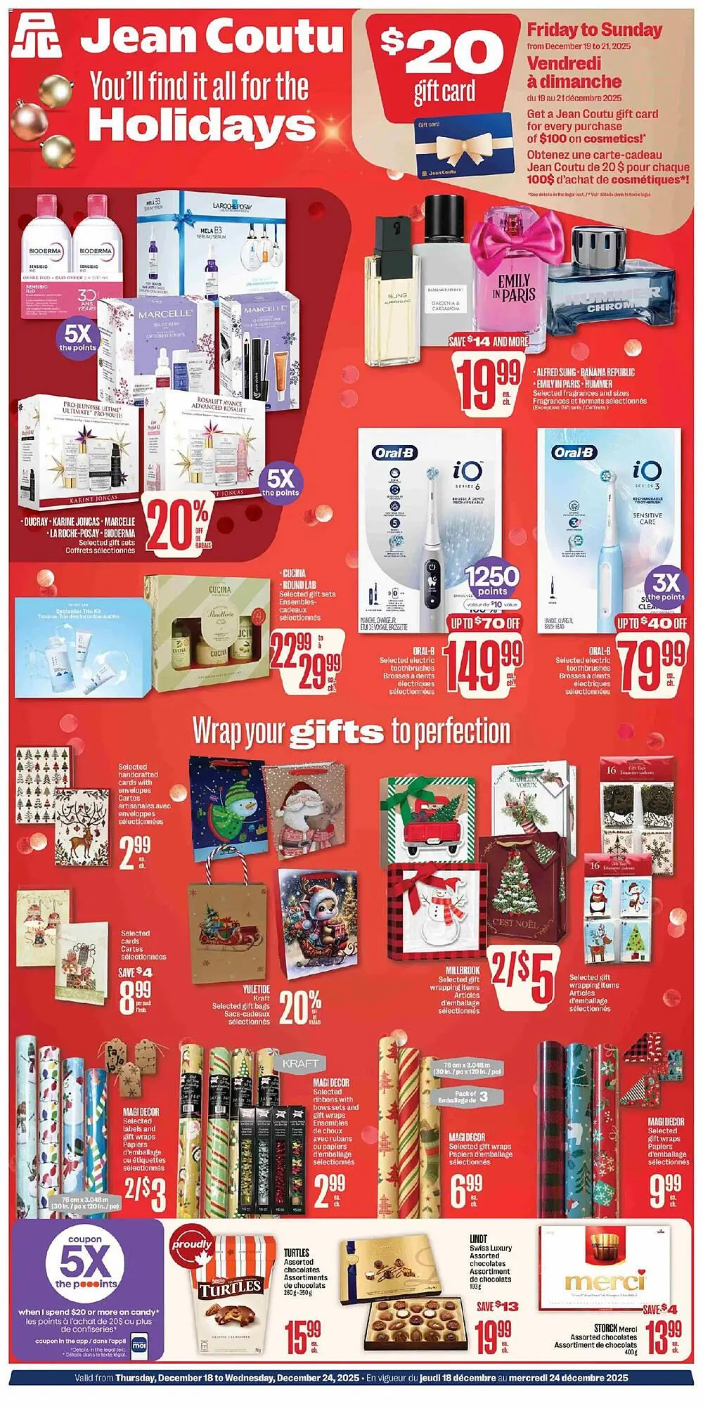Jean Coutu flyer from December 18 to December 24 2025 - flyer page 1