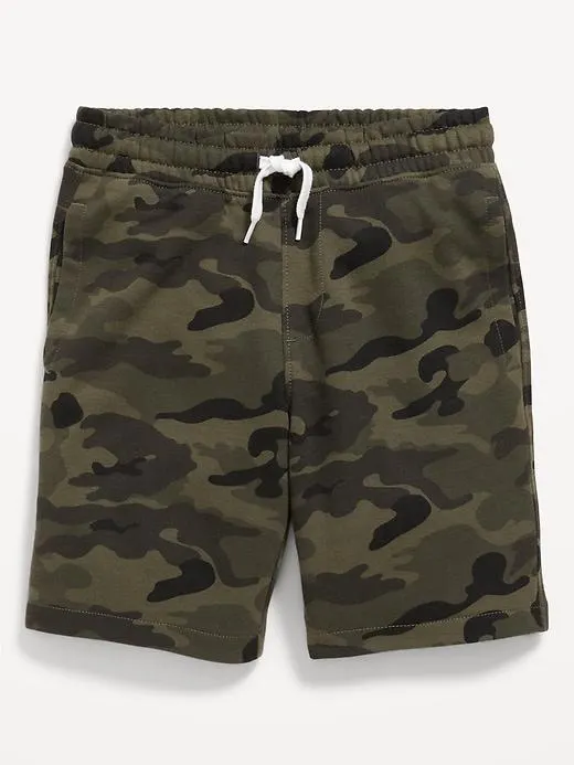 Fleece Jogger Shorts for Boys (At Knee)