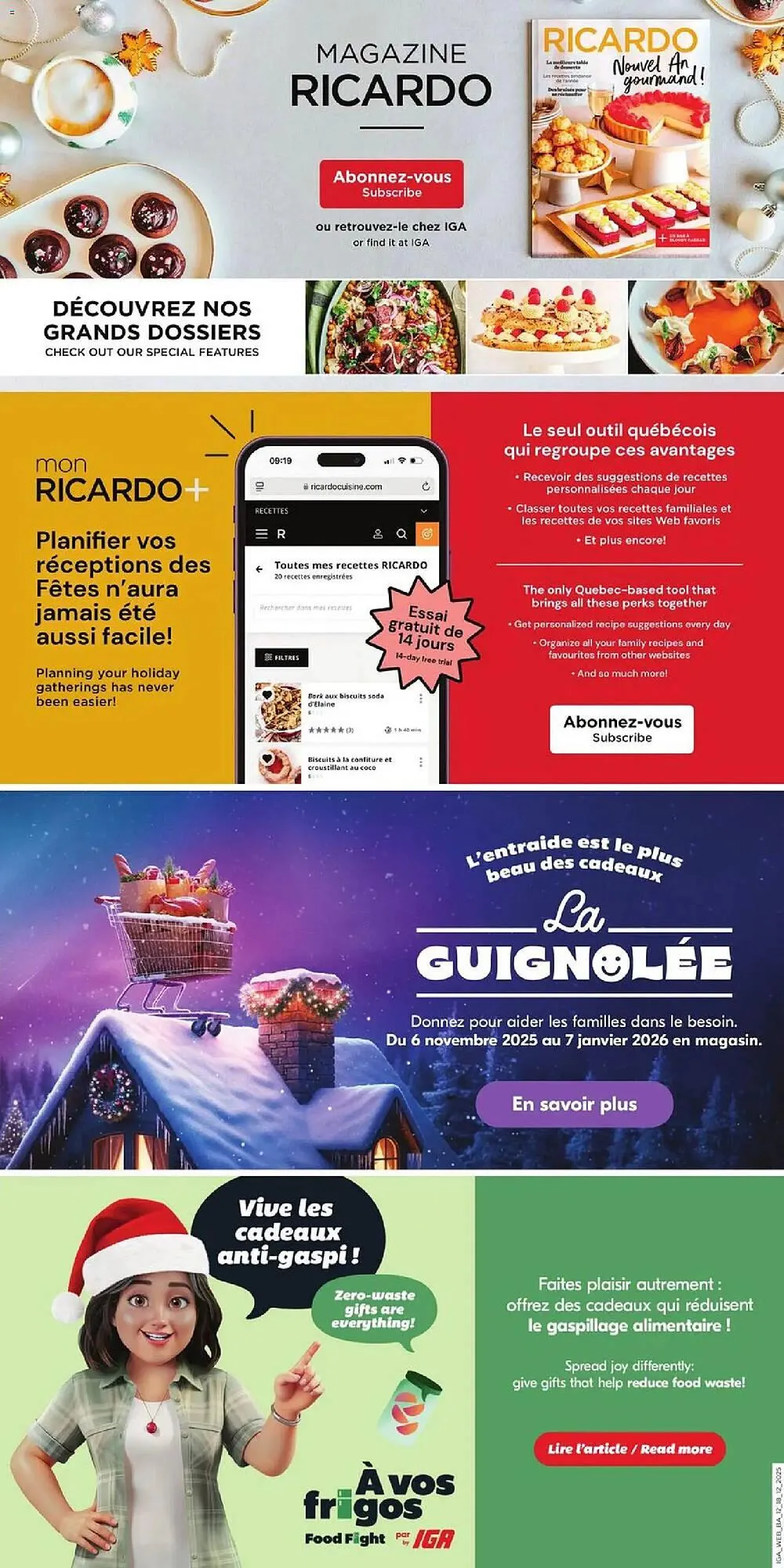 IGA flyer from December 18 to December 24 2025 - flyer page 16