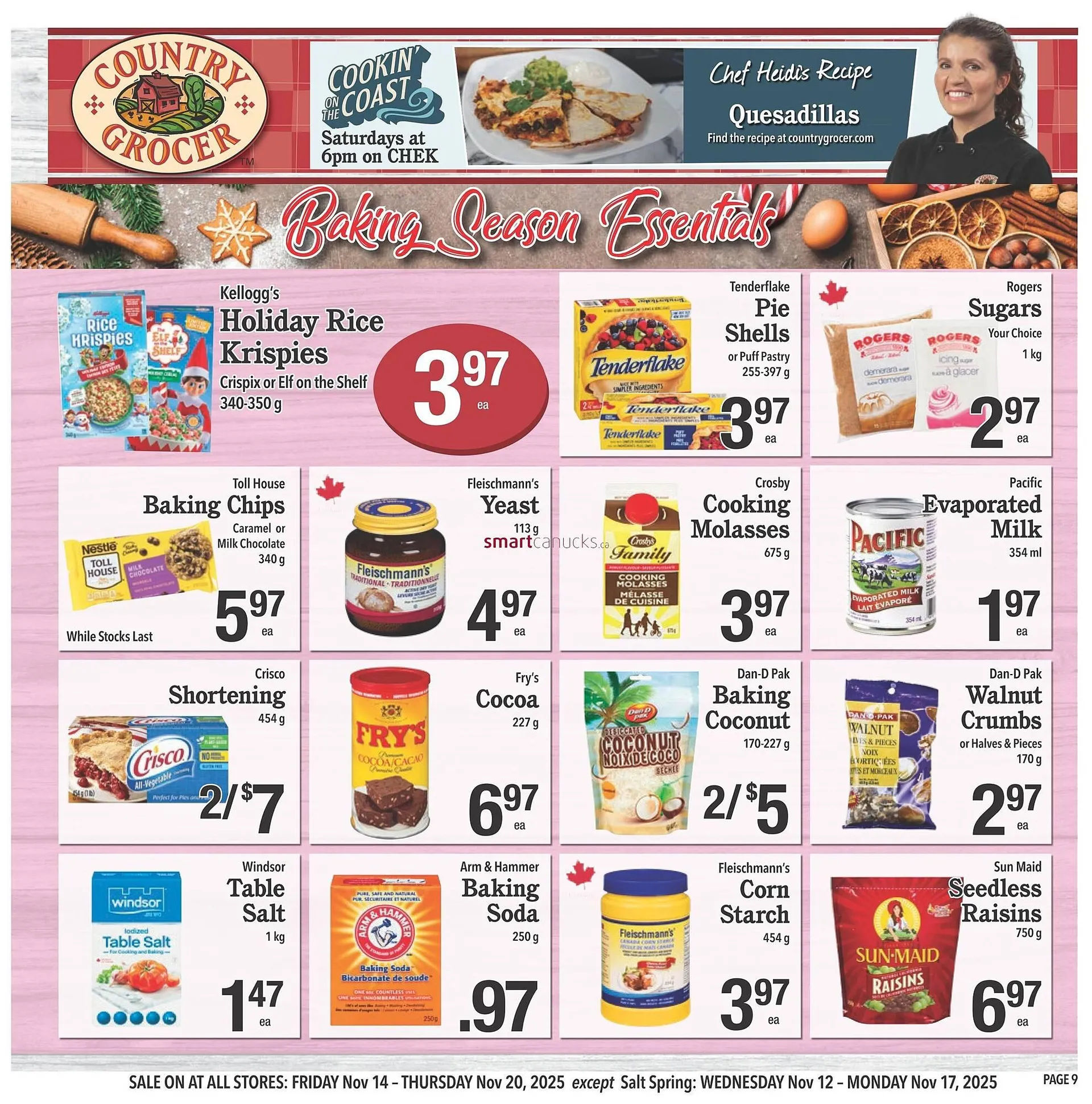 Country Grocer flyer from November 13 to November 19 2025 - flyer page 9