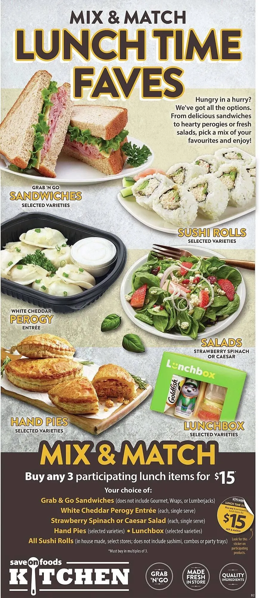 Save on Foods flyer from March 27 to April 3 2025 - flyer page 10