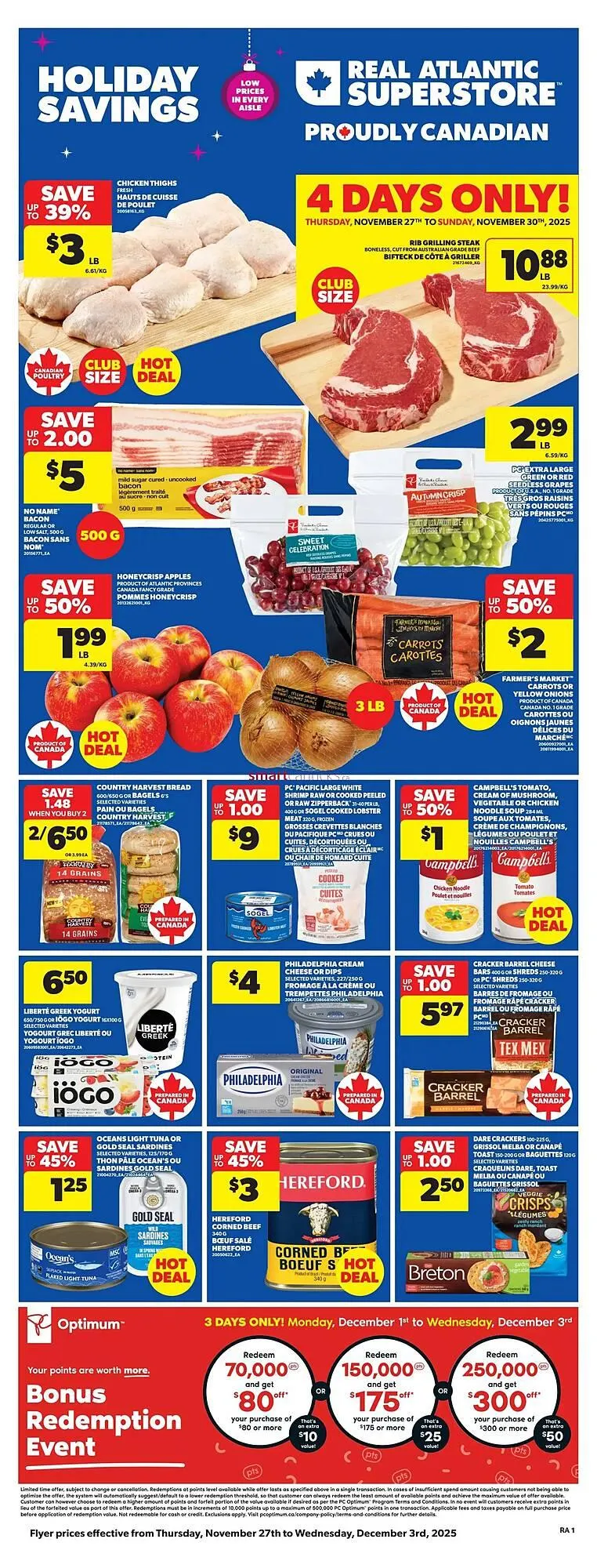 Real Canadian Superstore flyer from November 27 to December 3 2025 - flyer page 3