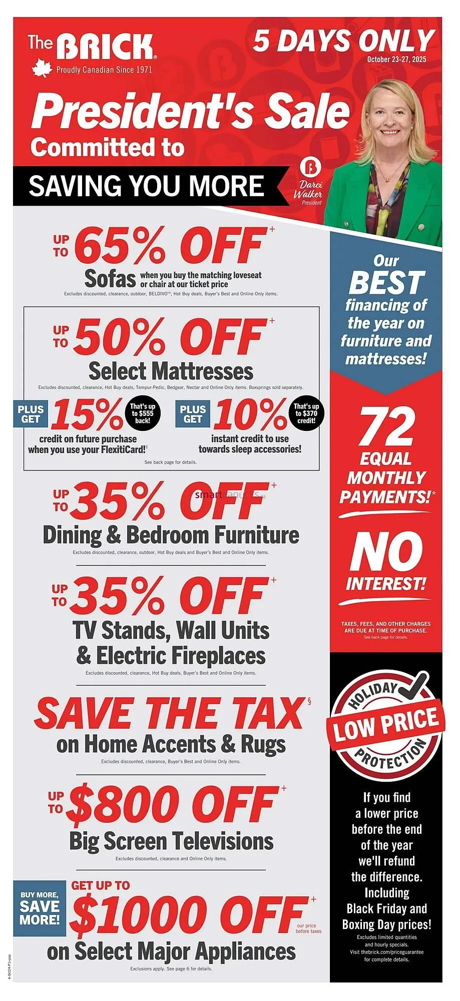 The Brick flyer from October 23 to November 5 2025 - flyer page 1