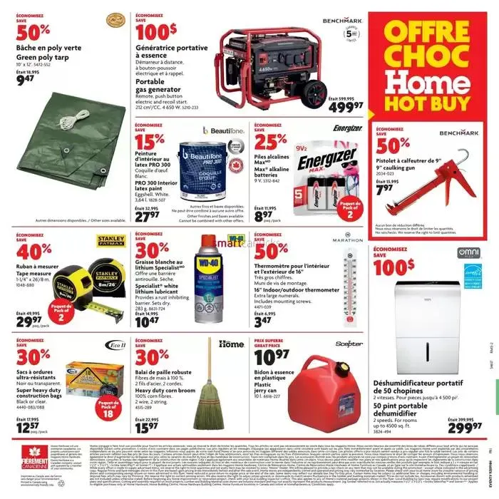 Home Hardware weekly flyer from February 27 to March 12 2025 - flyer page 2