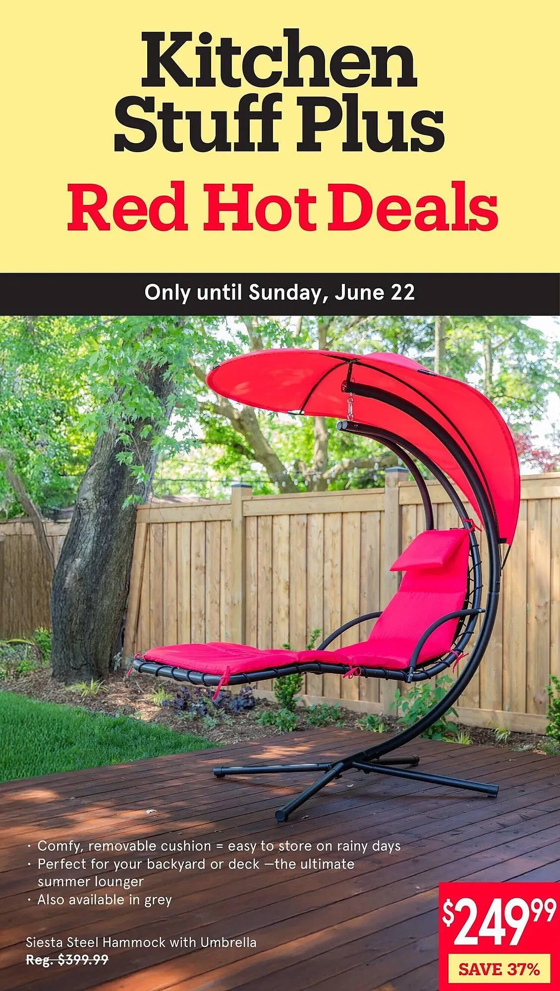 Kitchen Stuff Plus flyer from June 16 to June 23 2025 - flyer page 1