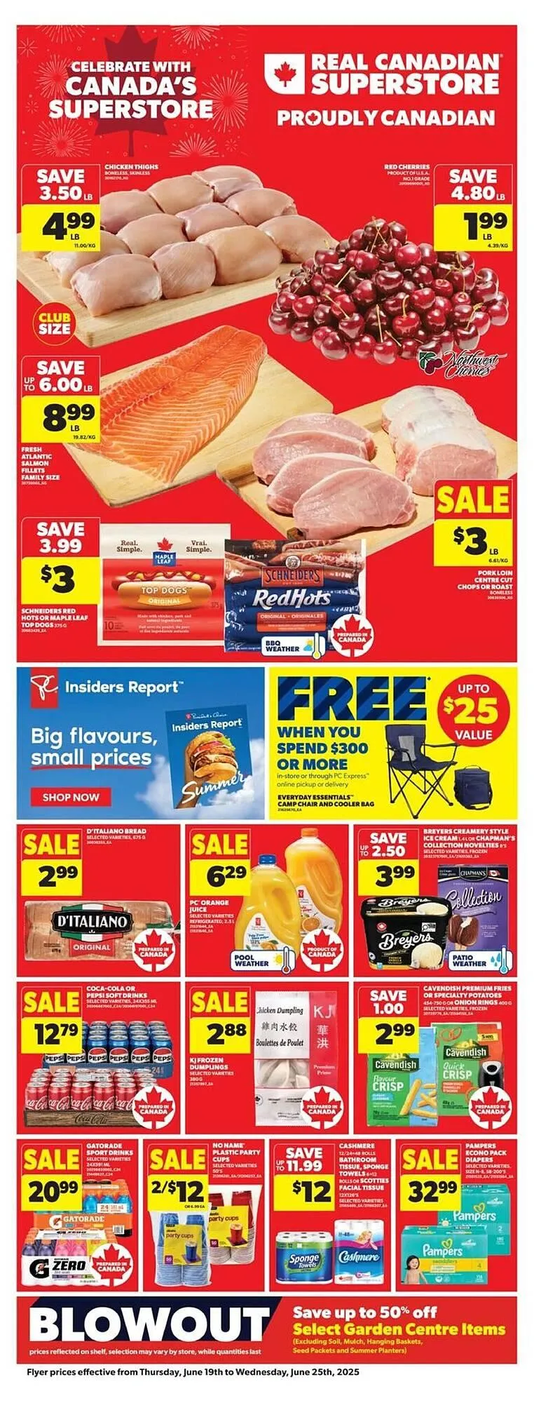 Real Canadian Superstore flyer from June 19 to June 26 2025 - flyer page 1
