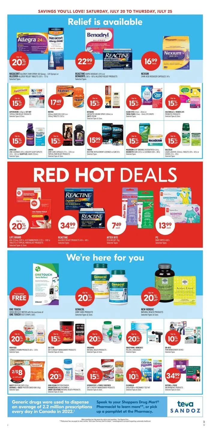 Our best offers for you from July 20 to July 25 2024 - flyer page 16