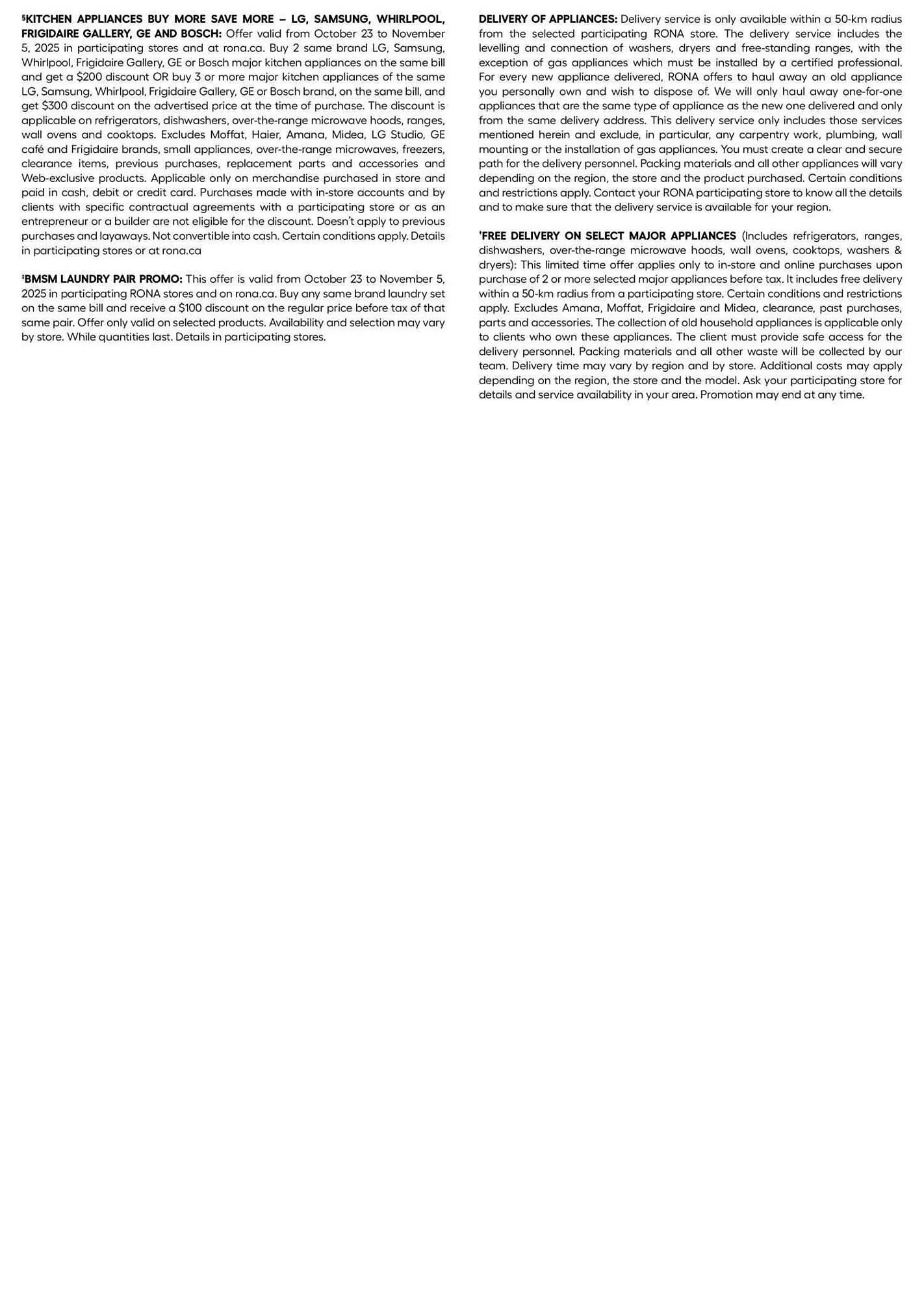 RONA flyer from October 23 to October 30 2025 - flyer page 23