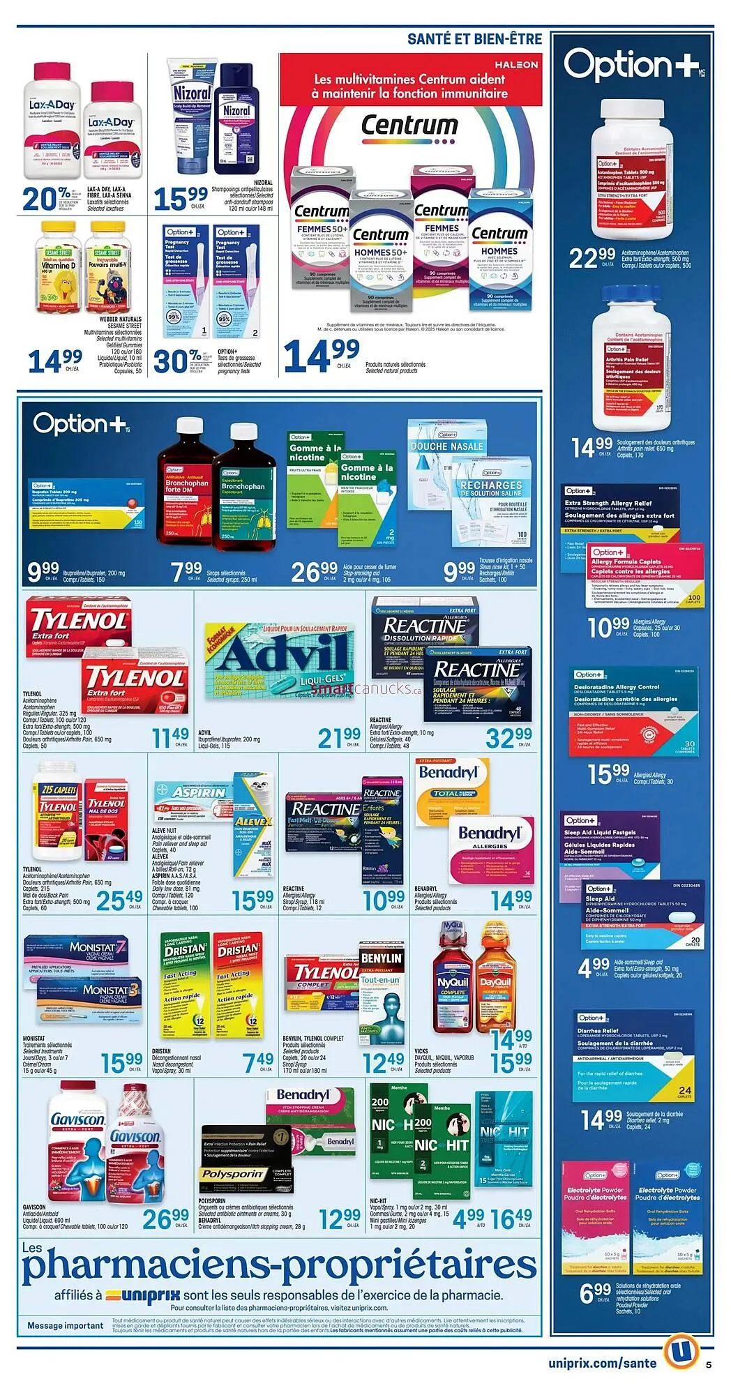 Uniprix flyer from April 17 to April 23 2025 - flyer page 6