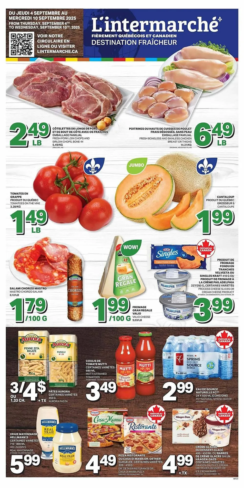 L'Intermarché flyer from September 3 to September 10 2025 - flyer page 1