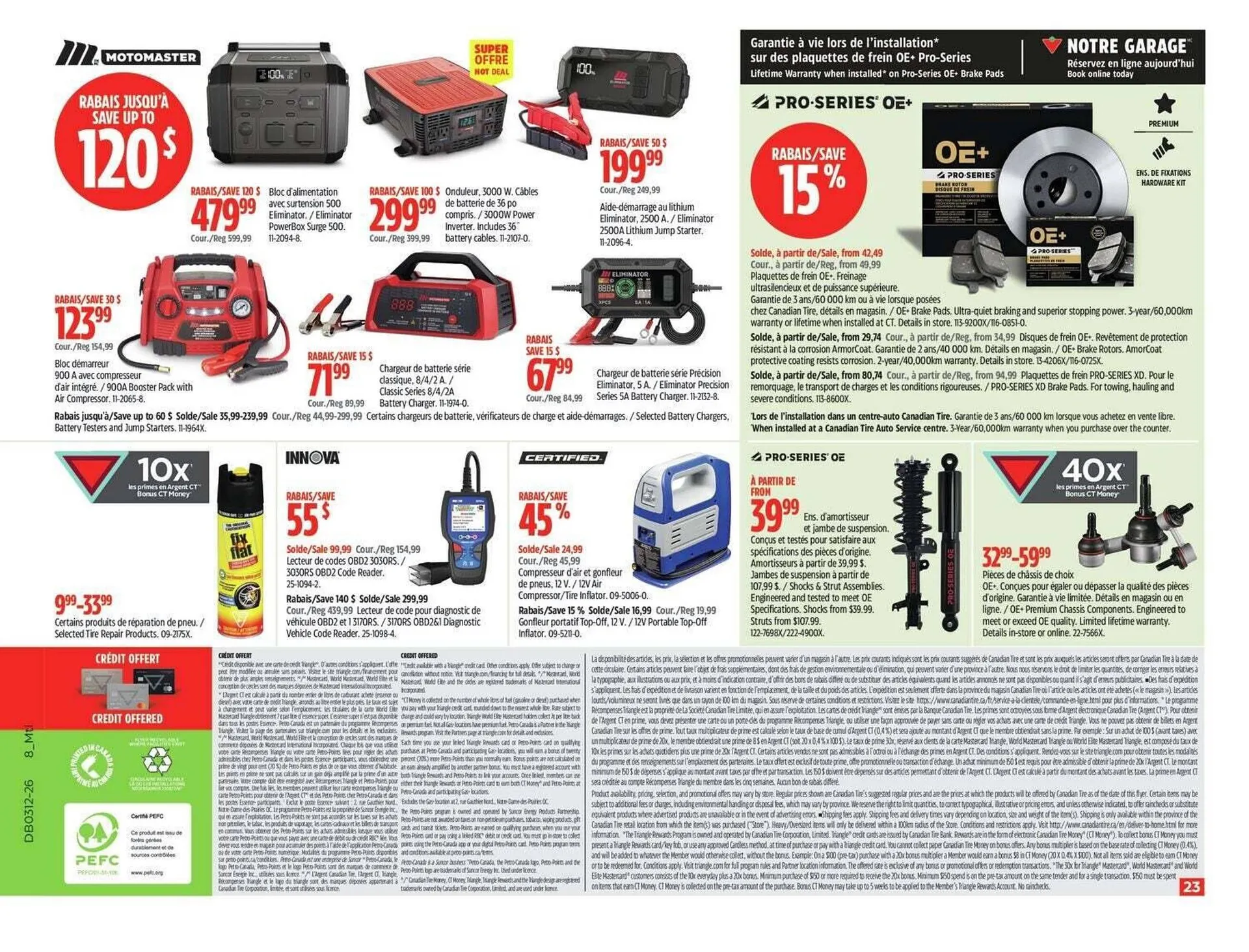 Canadian Tire flyer from March 19 to March 26 2026 - flyer page 32