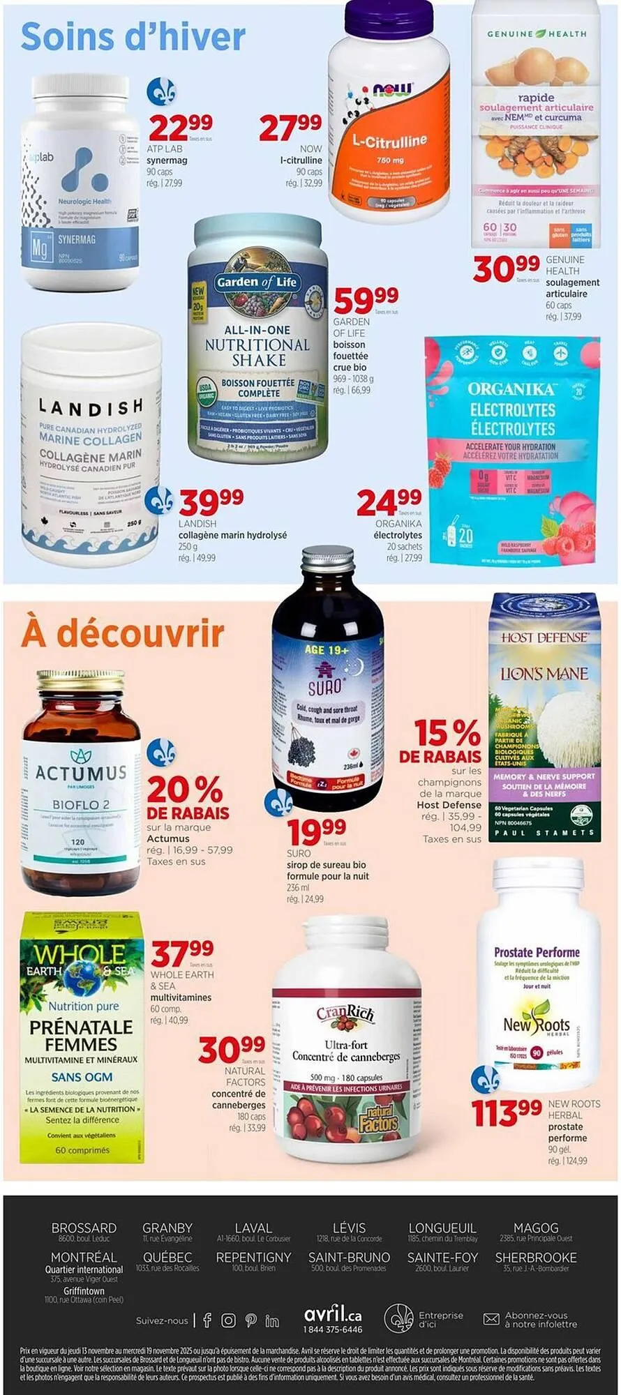 Avril flyer from November 14 to November 19 2025 - flyer page 12