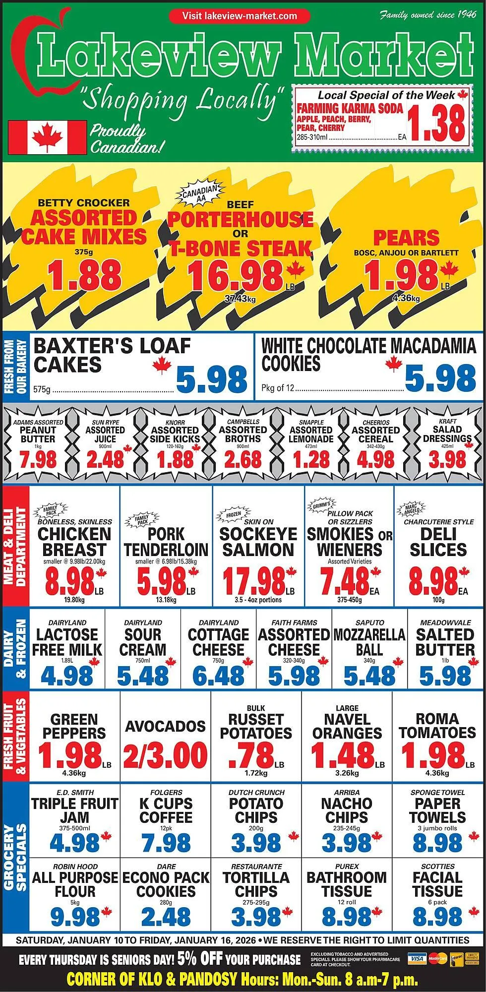 Lakeview Market flyer - 1