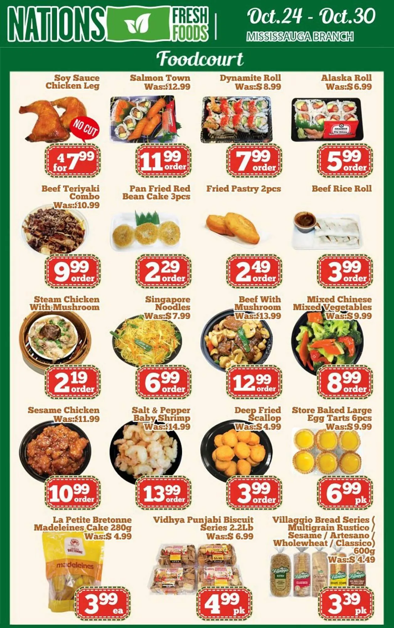 Nations Fresh Foods flyer from October 24 to October 30 2025 - flyer page 1