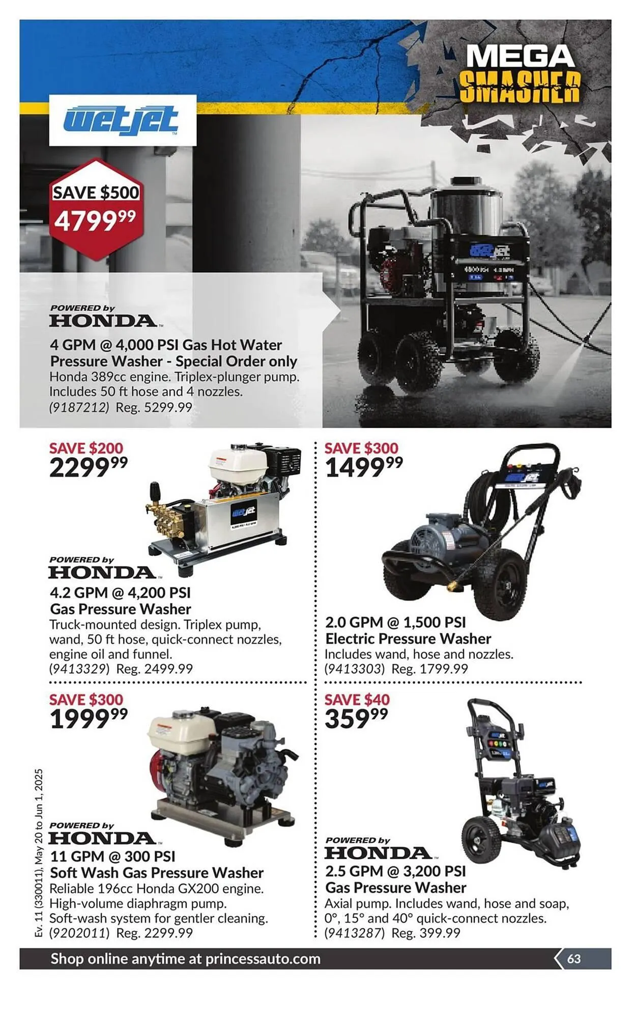 Princess Auto flyer from May 20 to June 1 2025 - flyer page 70