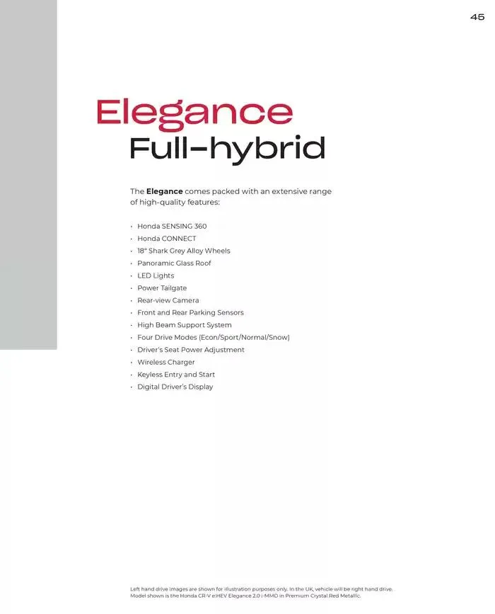 Honda CR-V from February 28 to February 28 2026 - flyer page 45