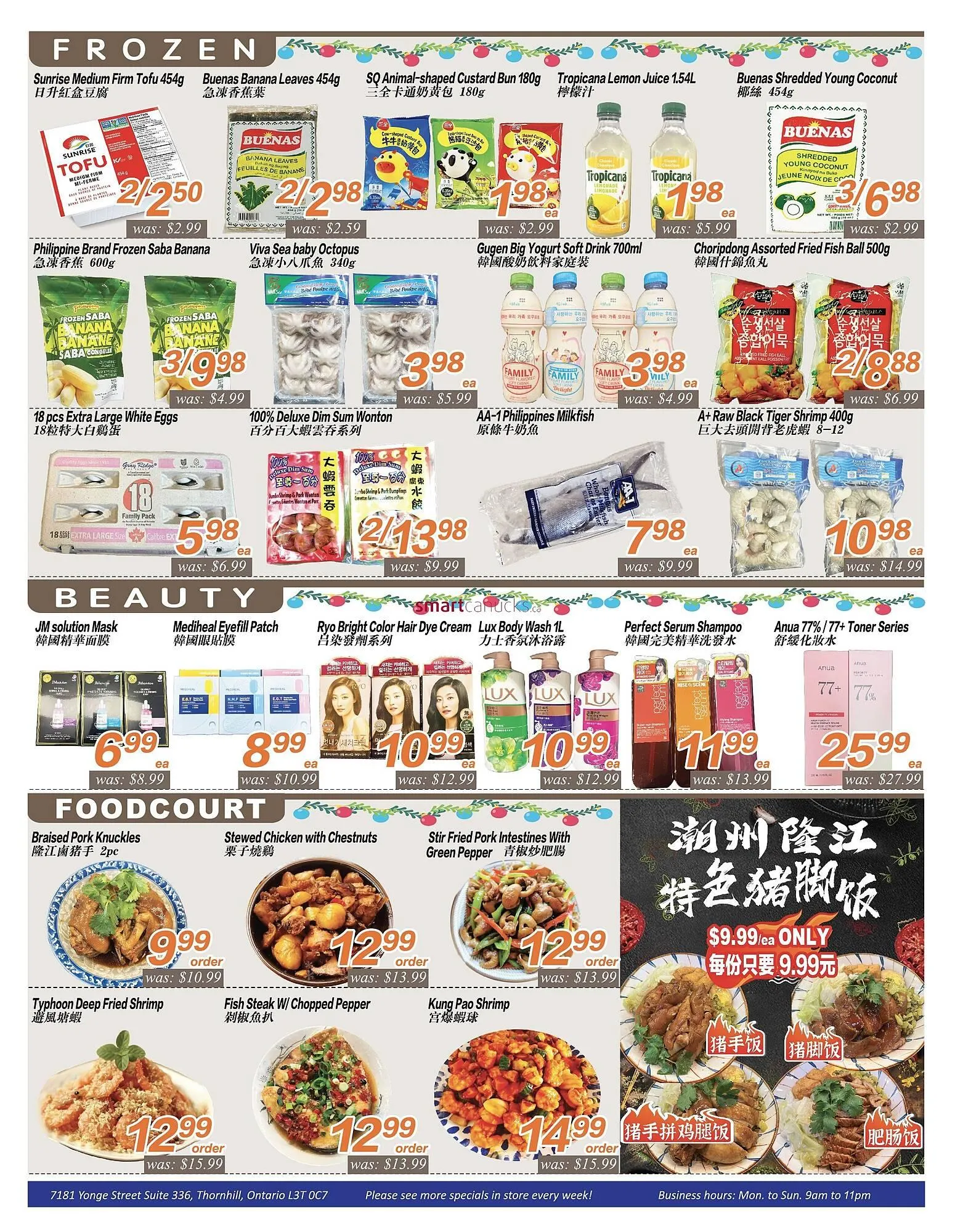 Seasons Foodmart flyer from December 19 to December 25 2025 - flyer page 2
