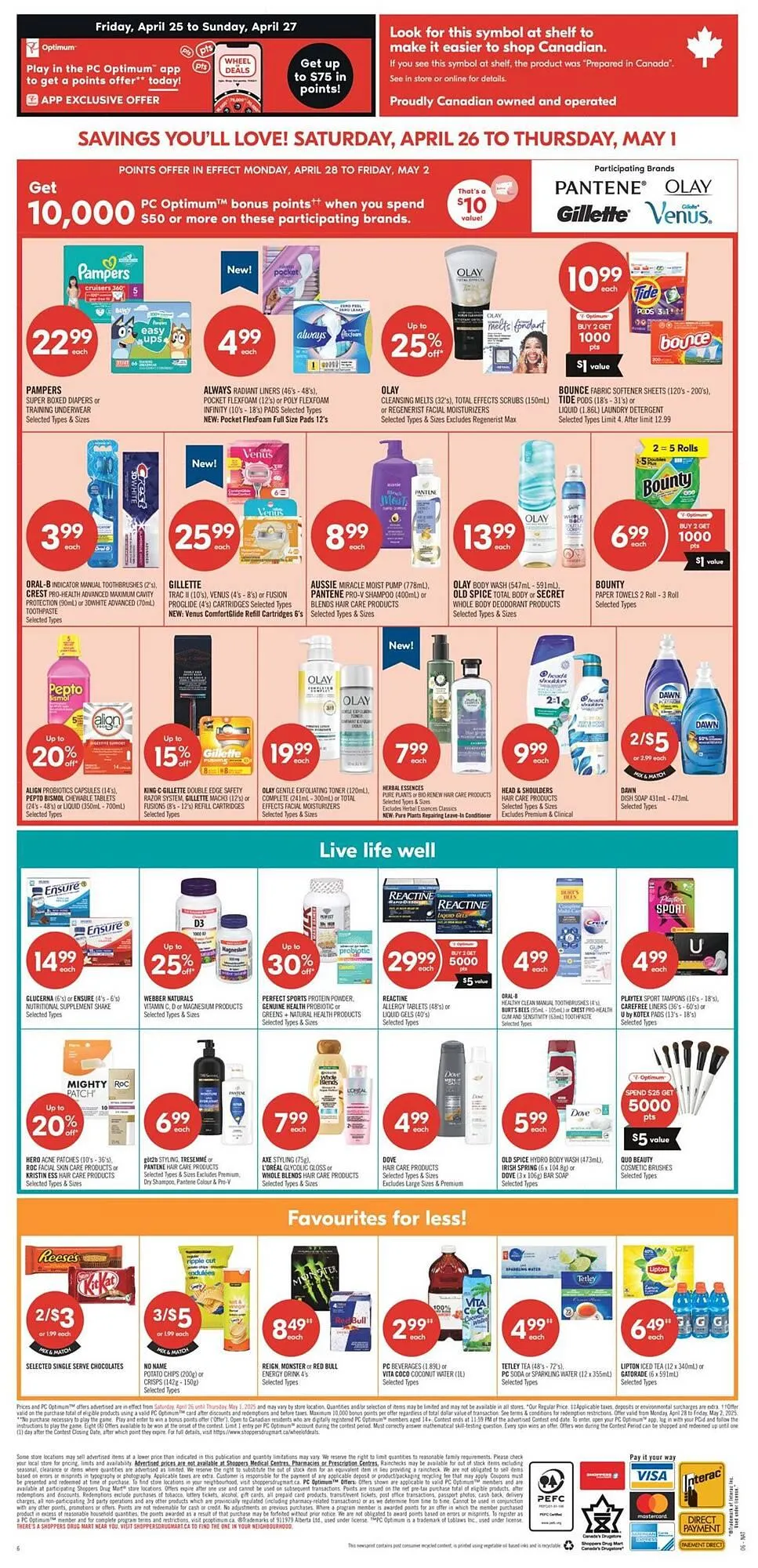 Shoppers Drug Mart flyer from April 29 to April 30 2025 - flyer page 19