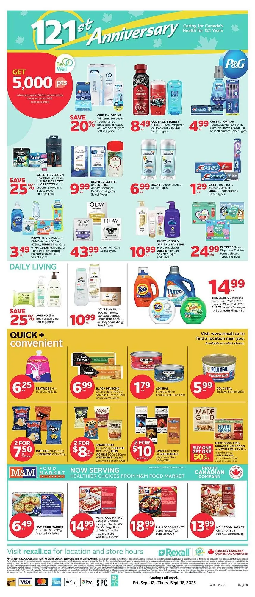 Rexall flyer from September 11 to September 25 2025 - flyer page 2