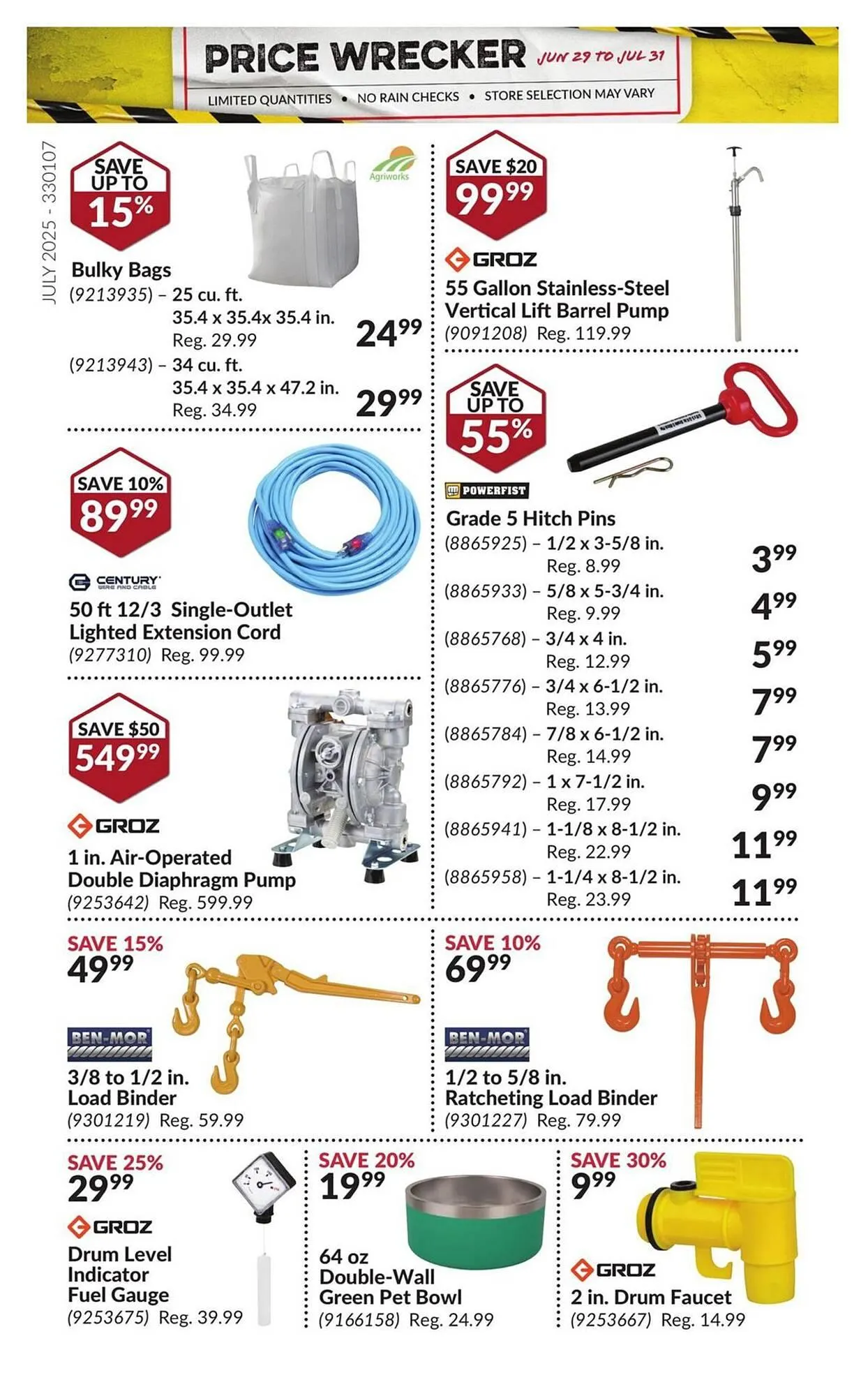 Princess Auto flyer from June 29 to July 31 2025 - flyer page 28