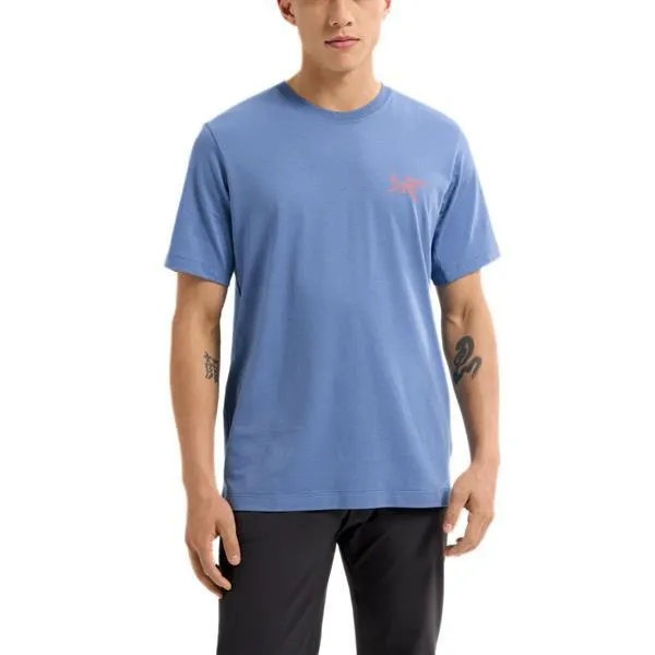 Men's Arc-Multi Bird Logo Short Sleeve T-Shirt