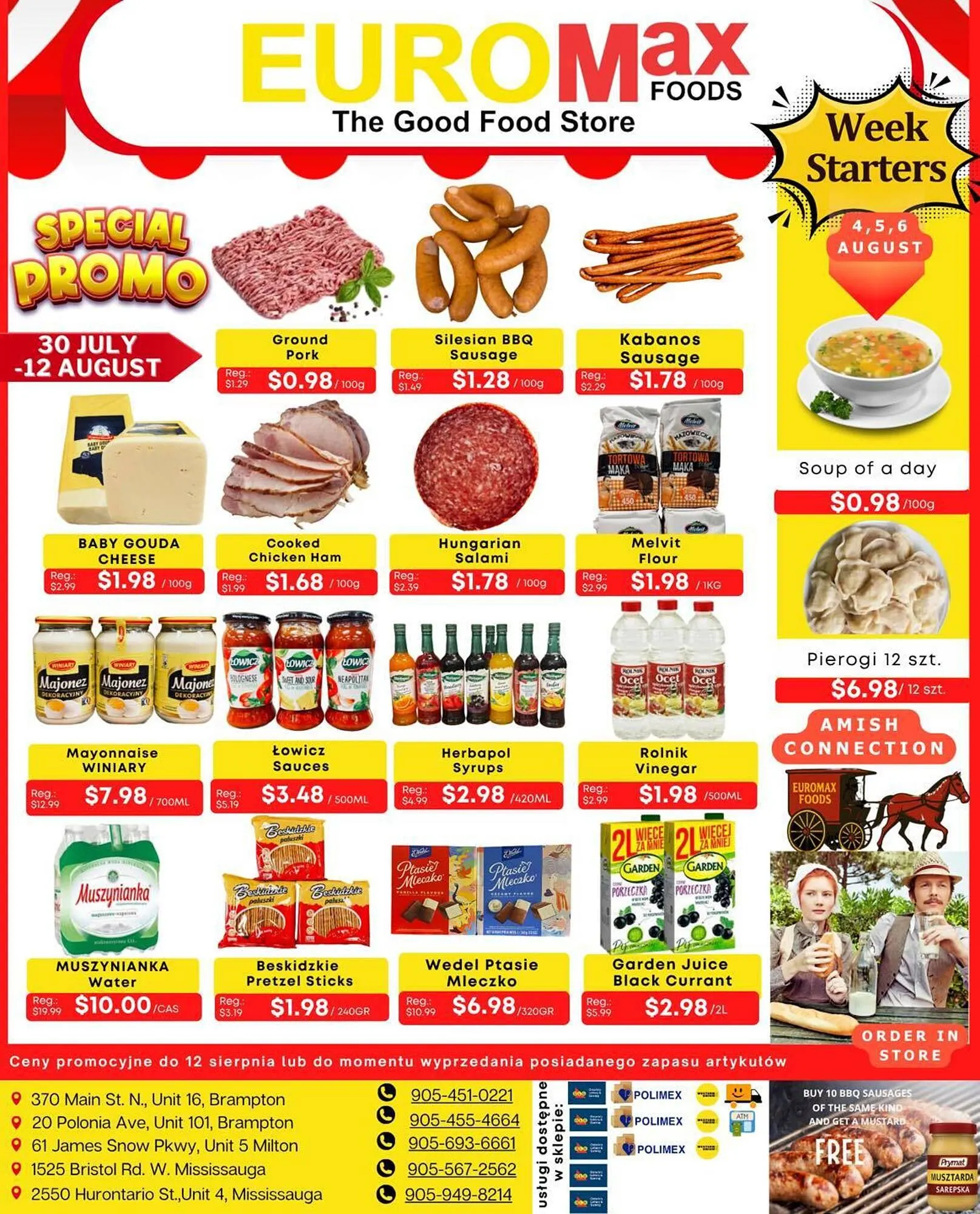 EuroMax Foods flyer - 1