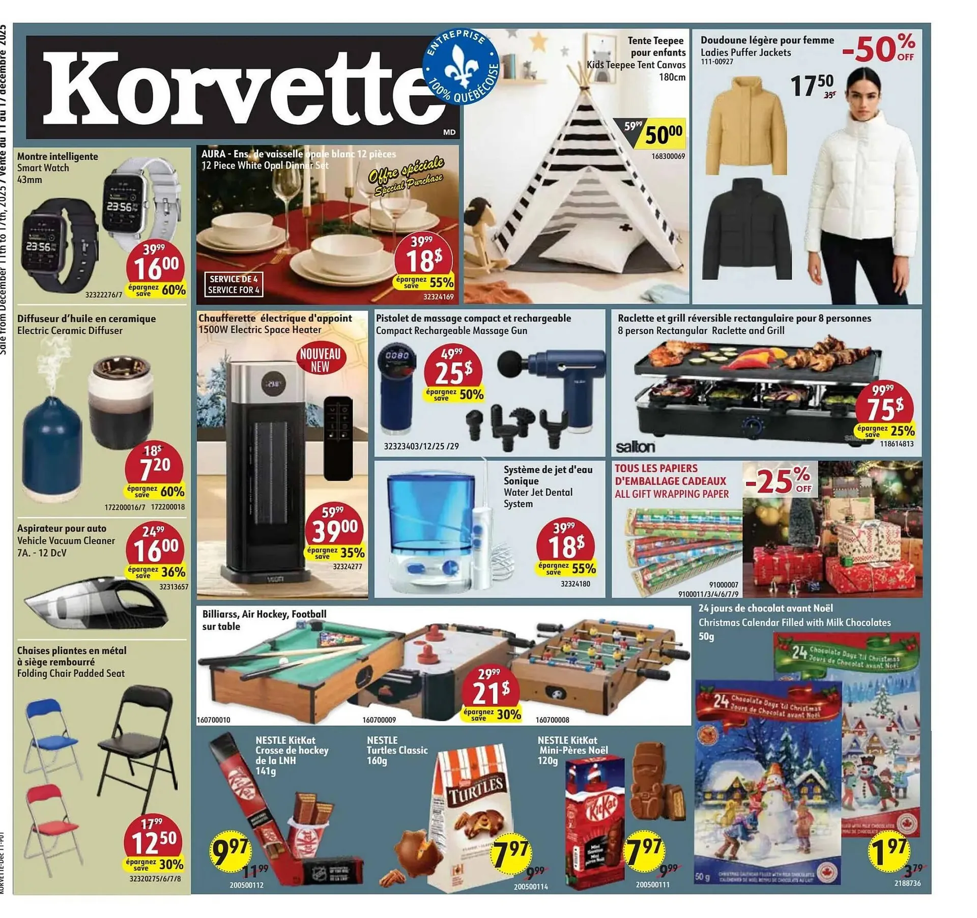 Korvette flyer from December 11 to December 17 2025 - flyer page 1